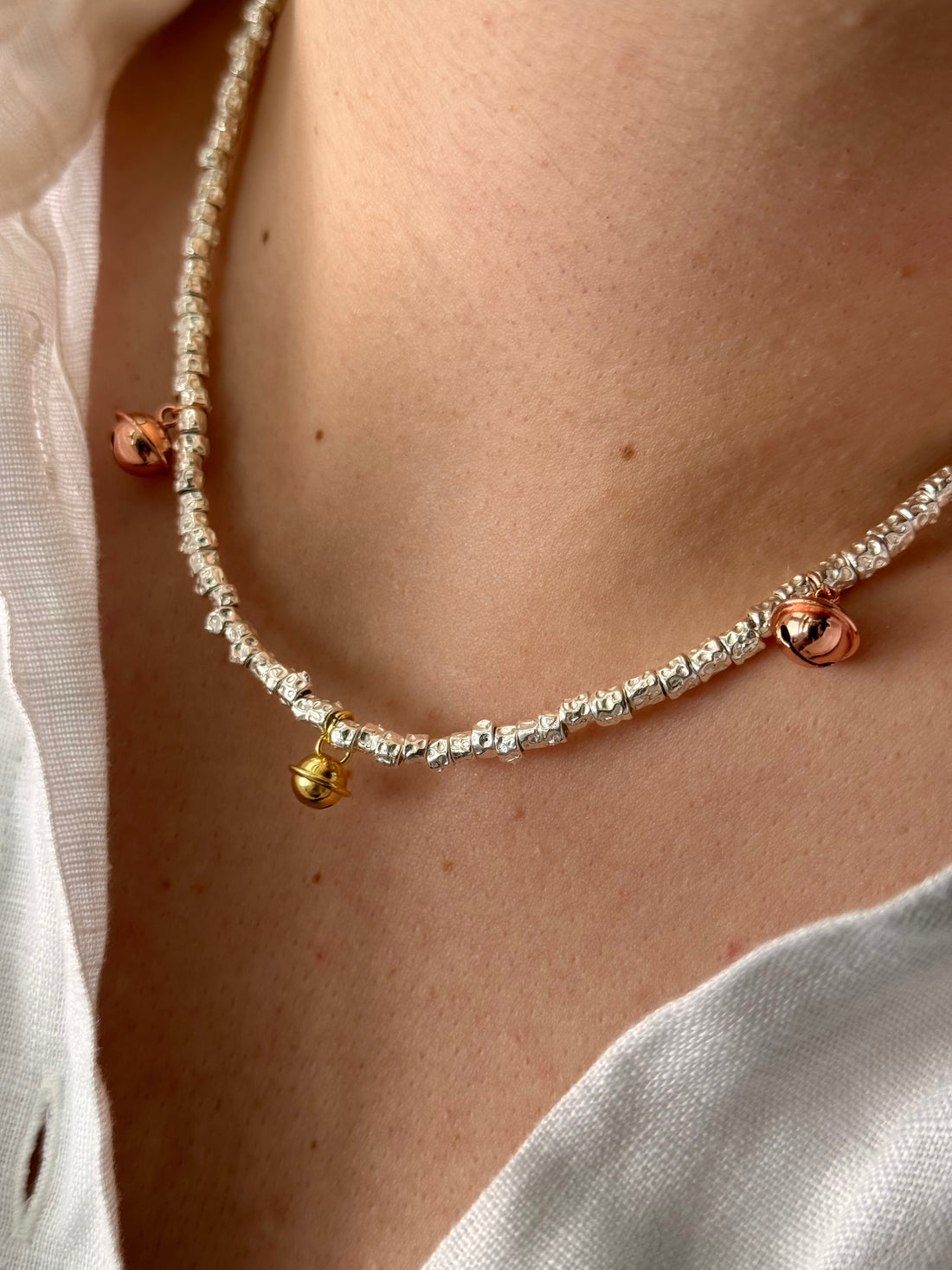 Collana Campanelle Pepite Maxi