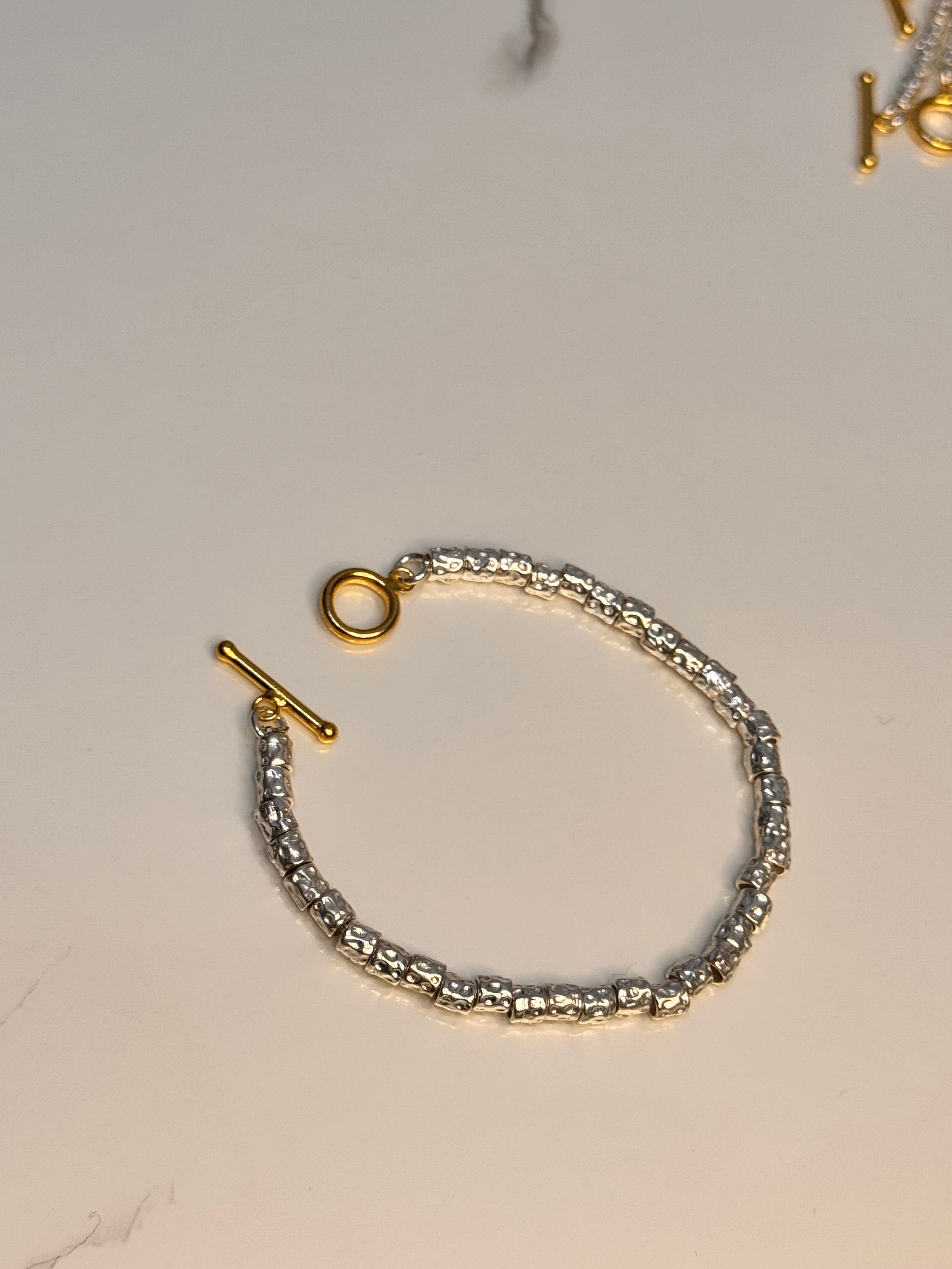 CREA IL TUO BRACCIALE GRANELLI MAXI - charms oro