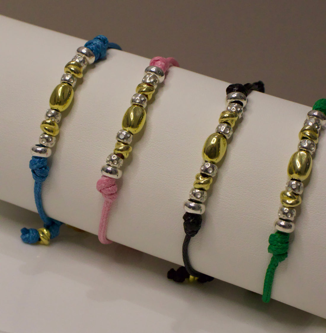 Cordoncino e Granelli e Nodini Argento e Oro