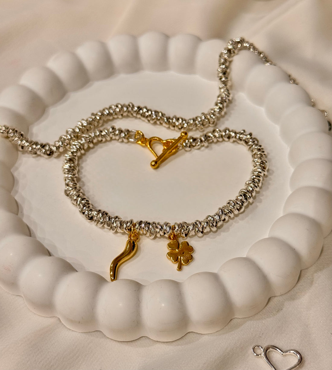 Crea il tuo Bracciale Intreccio - Charms Oro