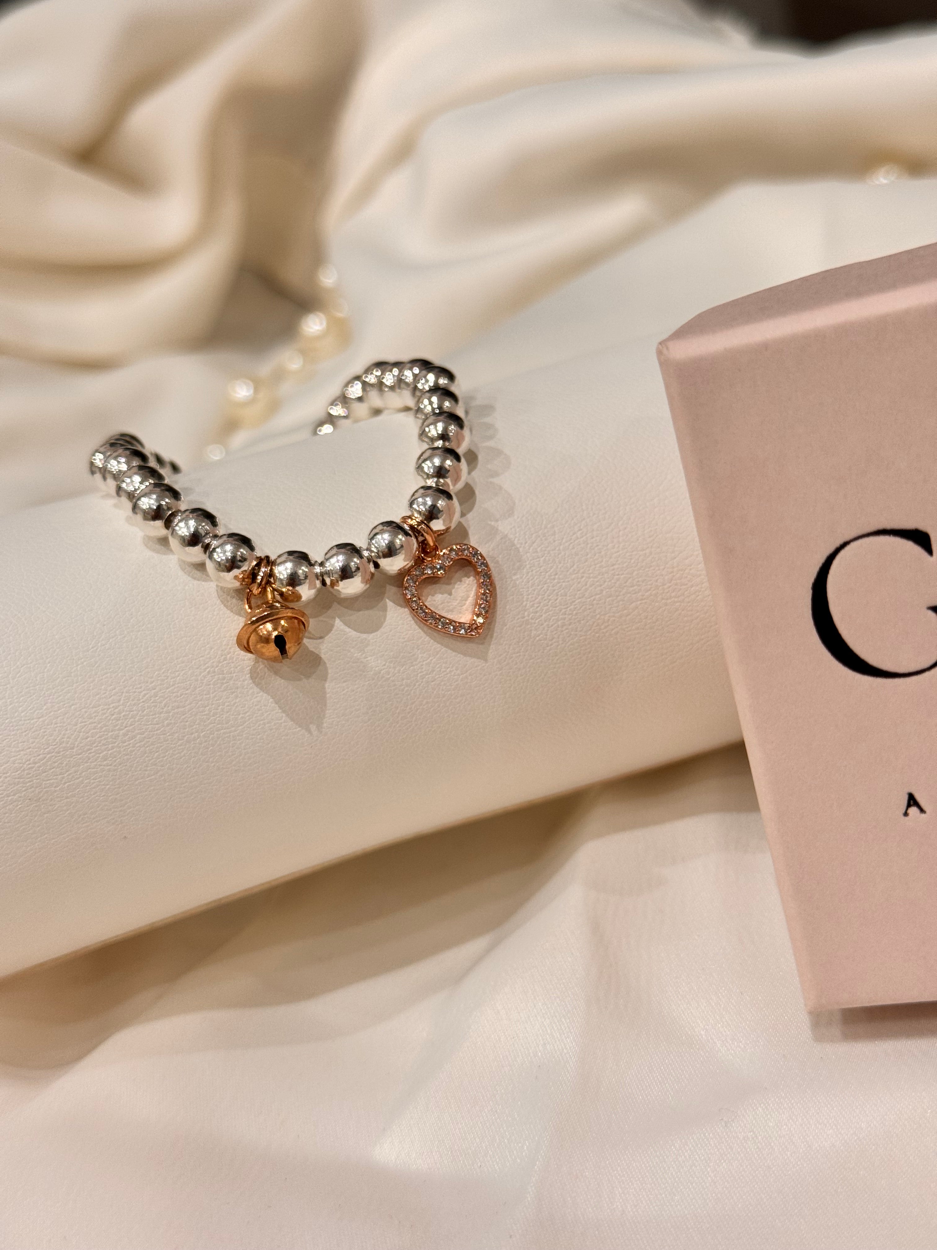 Crea il tuo Bracciale Sfere - Charms Rosa