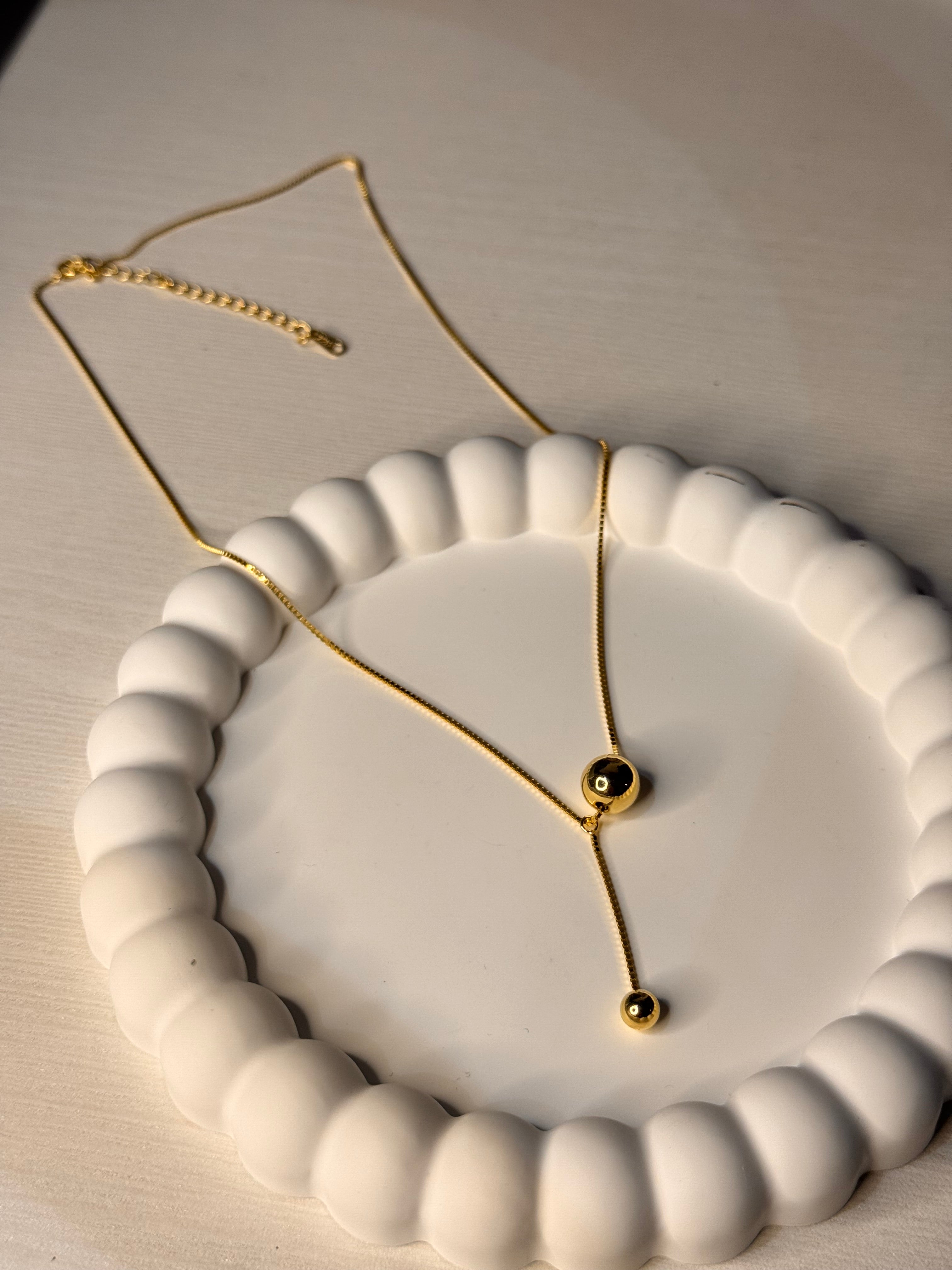 Collana Pallina Pendente