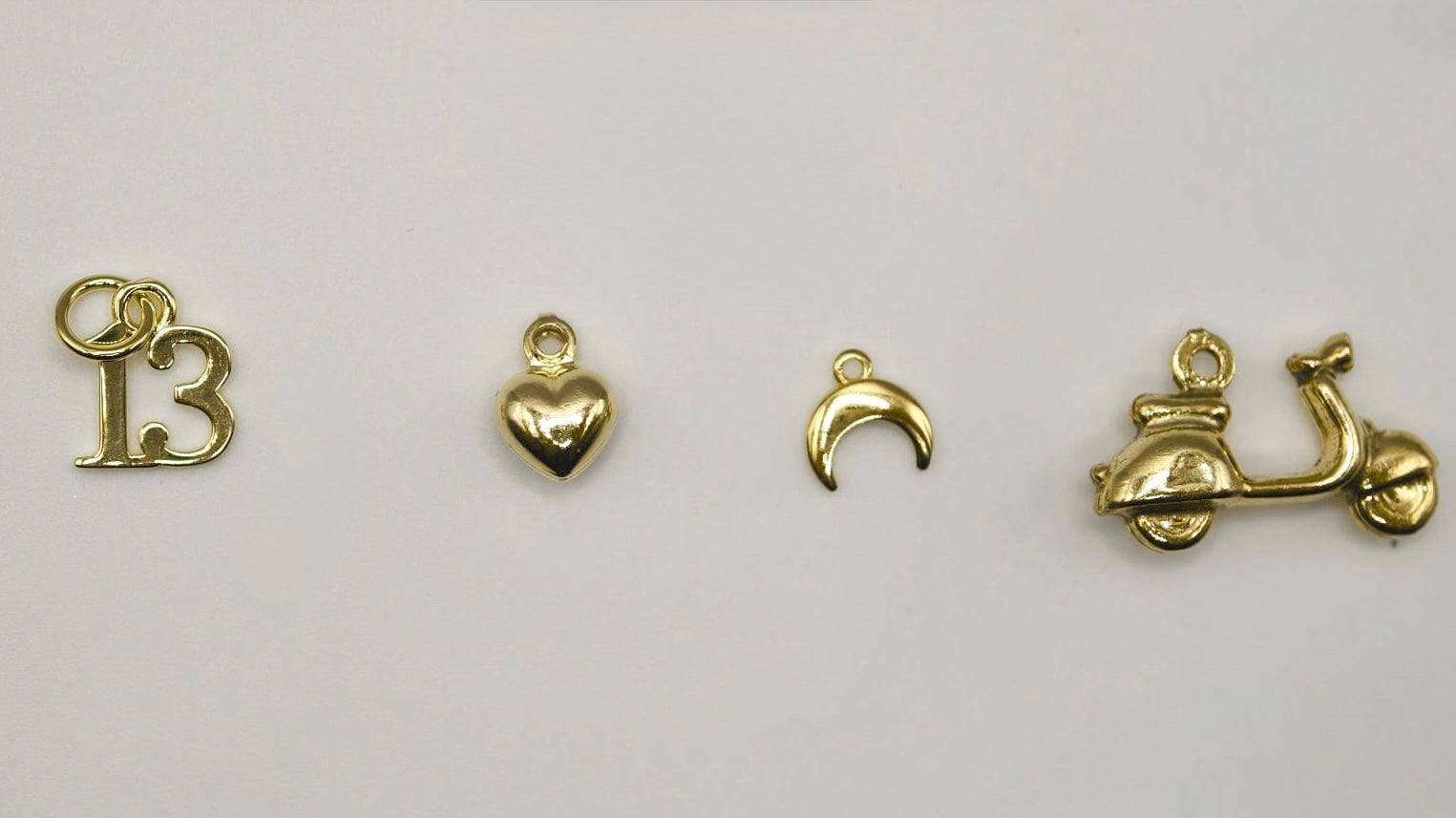 Crea il Tuo Orecchino - Charms Oro