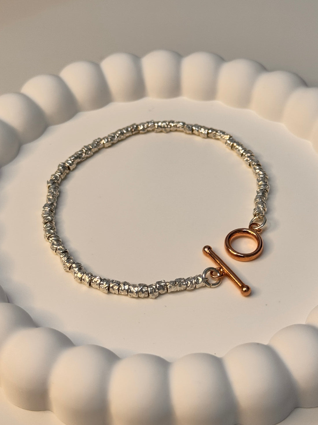 CREA IL TUO BRACCIALE GRANELLI - charms rosa