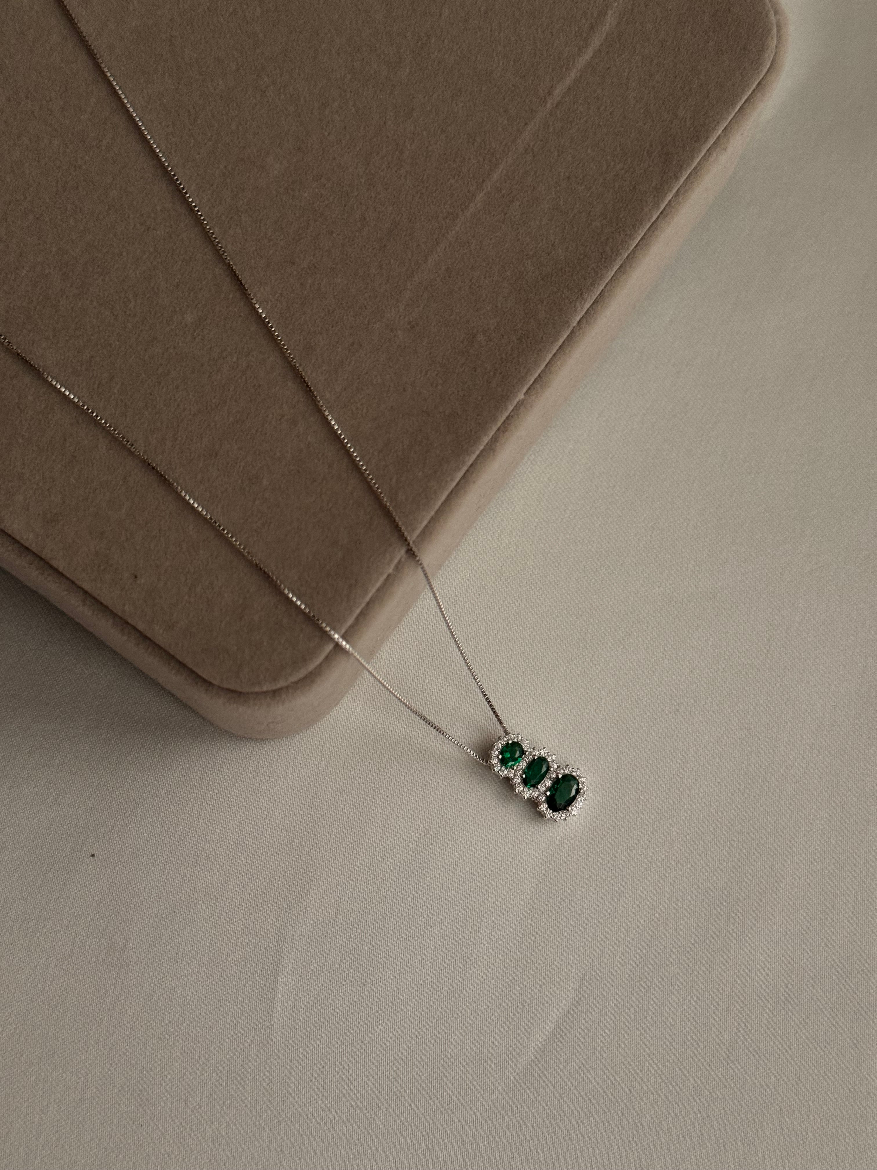 Collana Fatima Verde