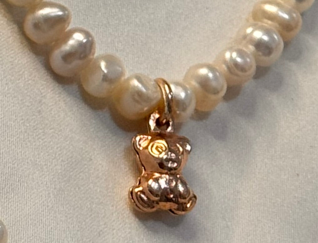 CREA LA TUA COLLANA PERLE DI FIUME - charms rosa