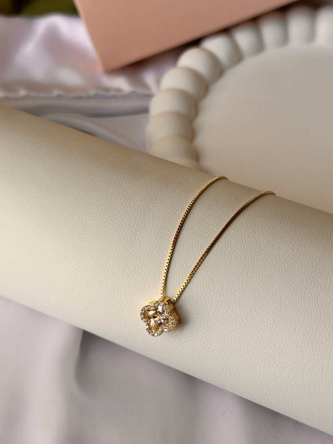 Collana Quadrifoglio Dorato