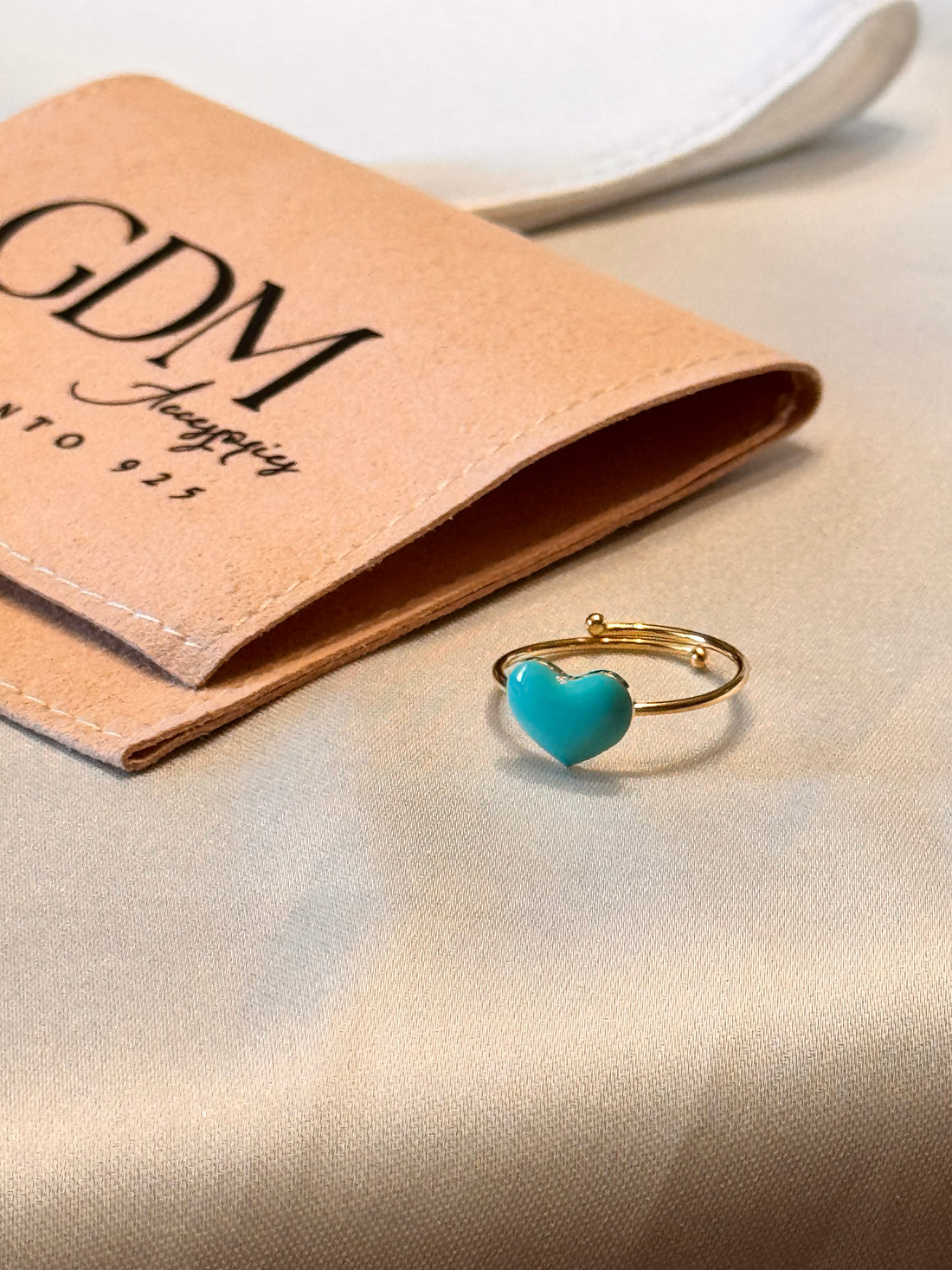 Anello Cuore Stella Smaltati