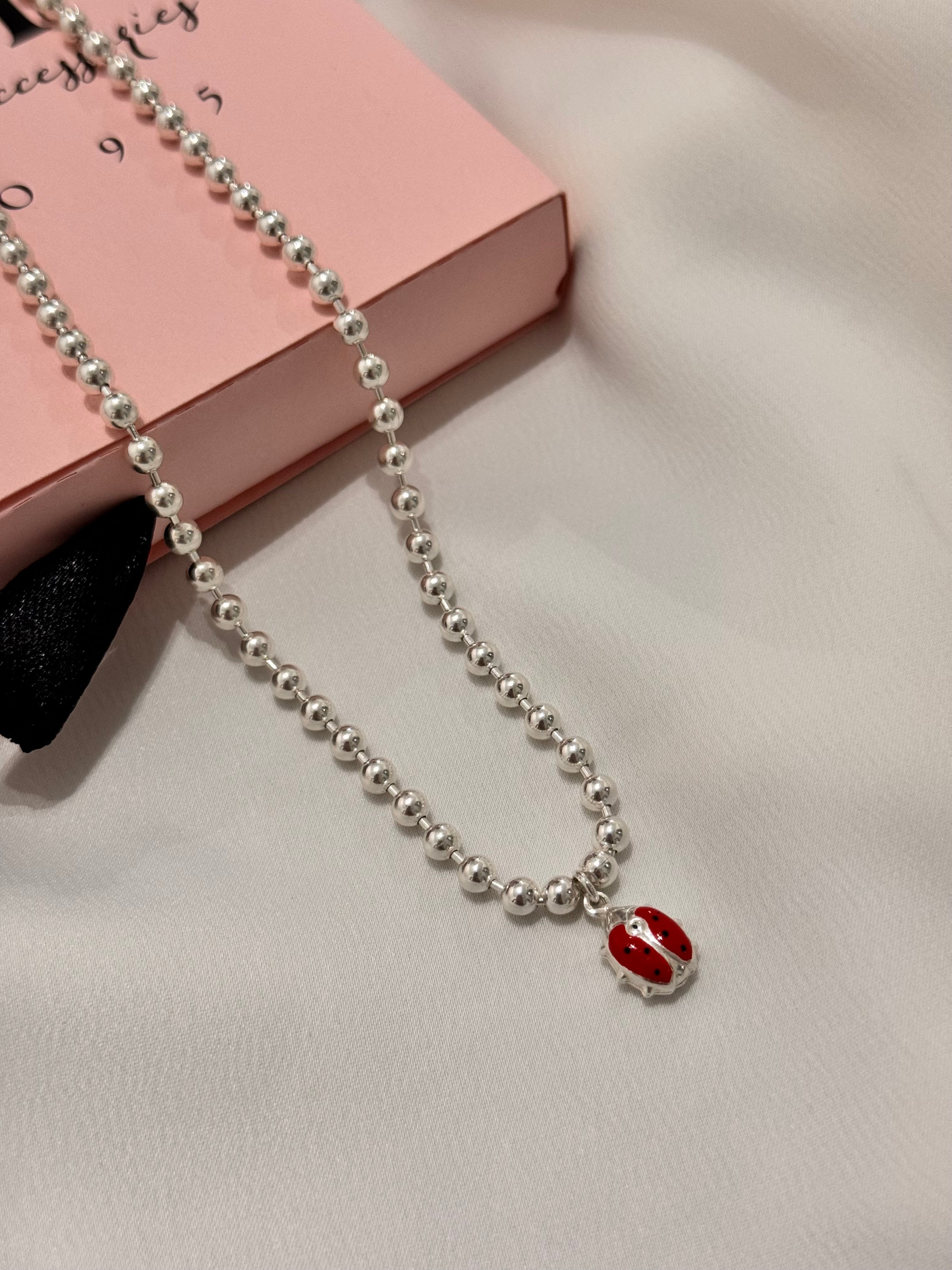 Collana Sfere e Charm