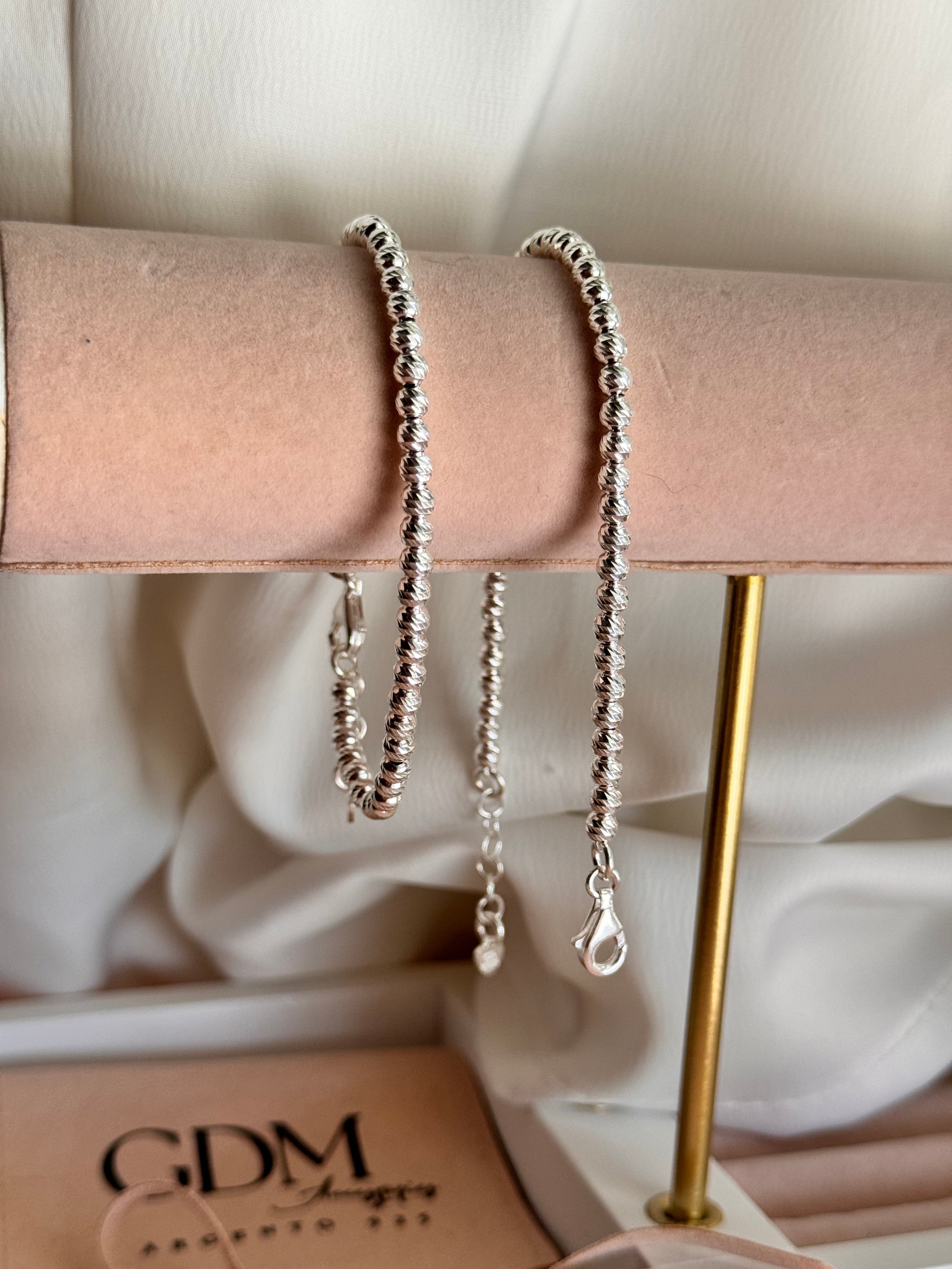 Bracciale Sfere Diamantate