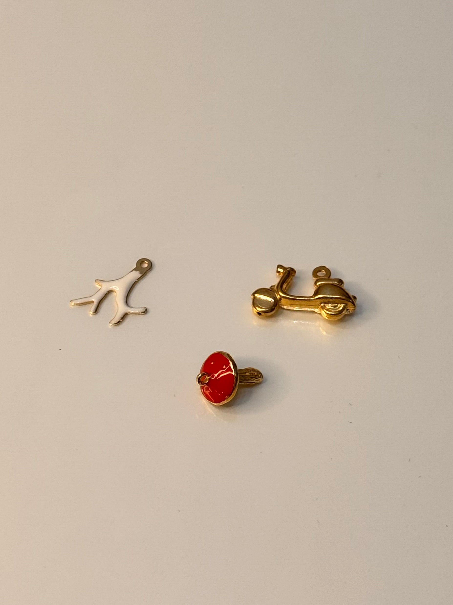 CREA LA TUA COLLANA PERLE DI FIUME - charms oro