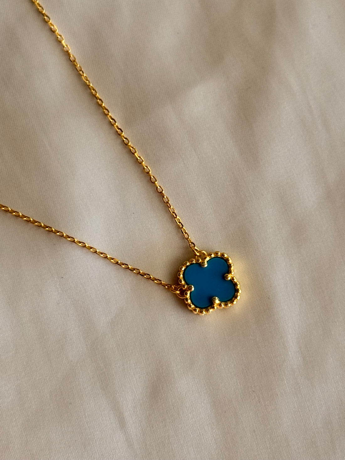 Collana Fiore Turchese