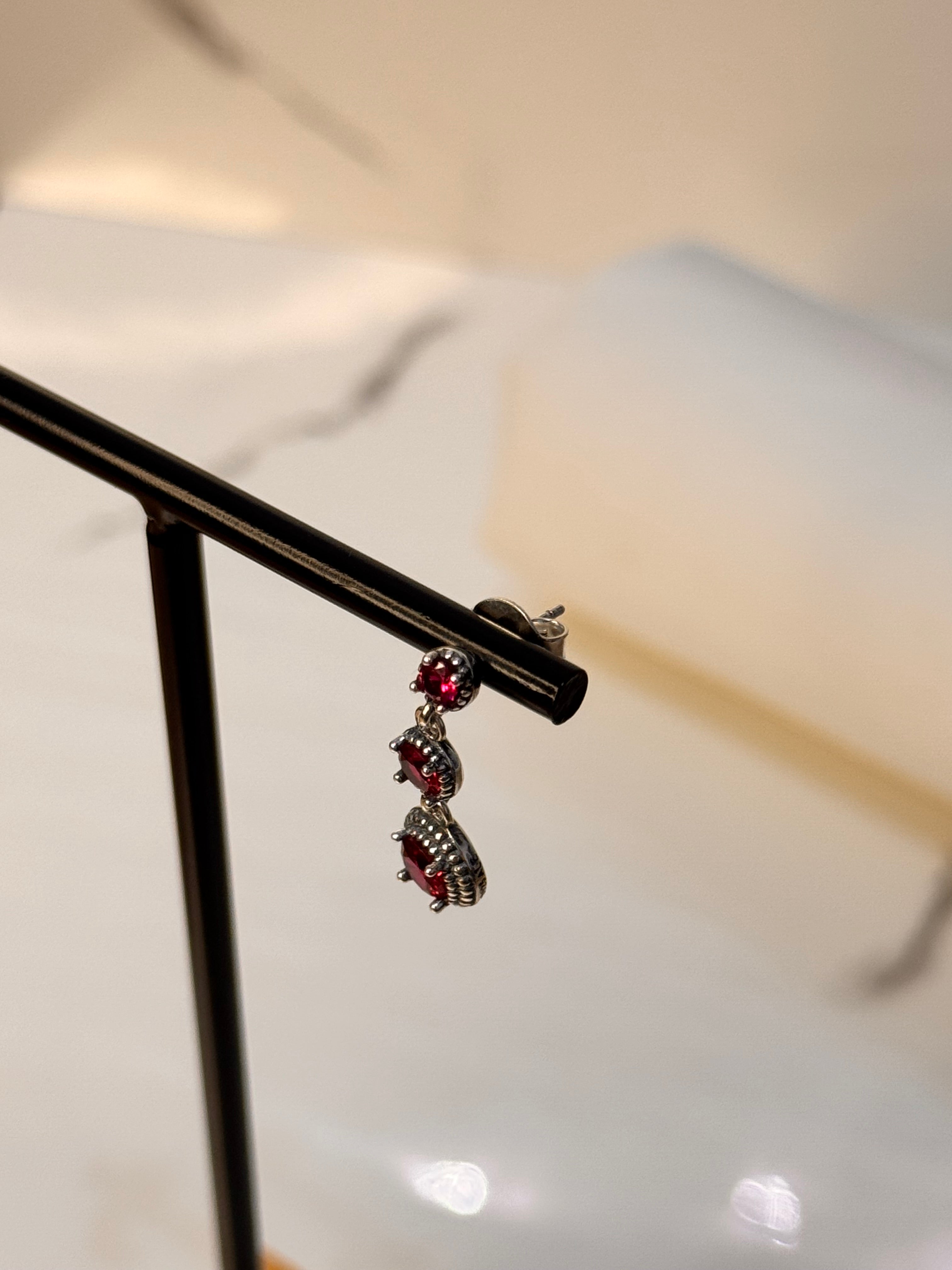 Orecchini Pietre Pendenti