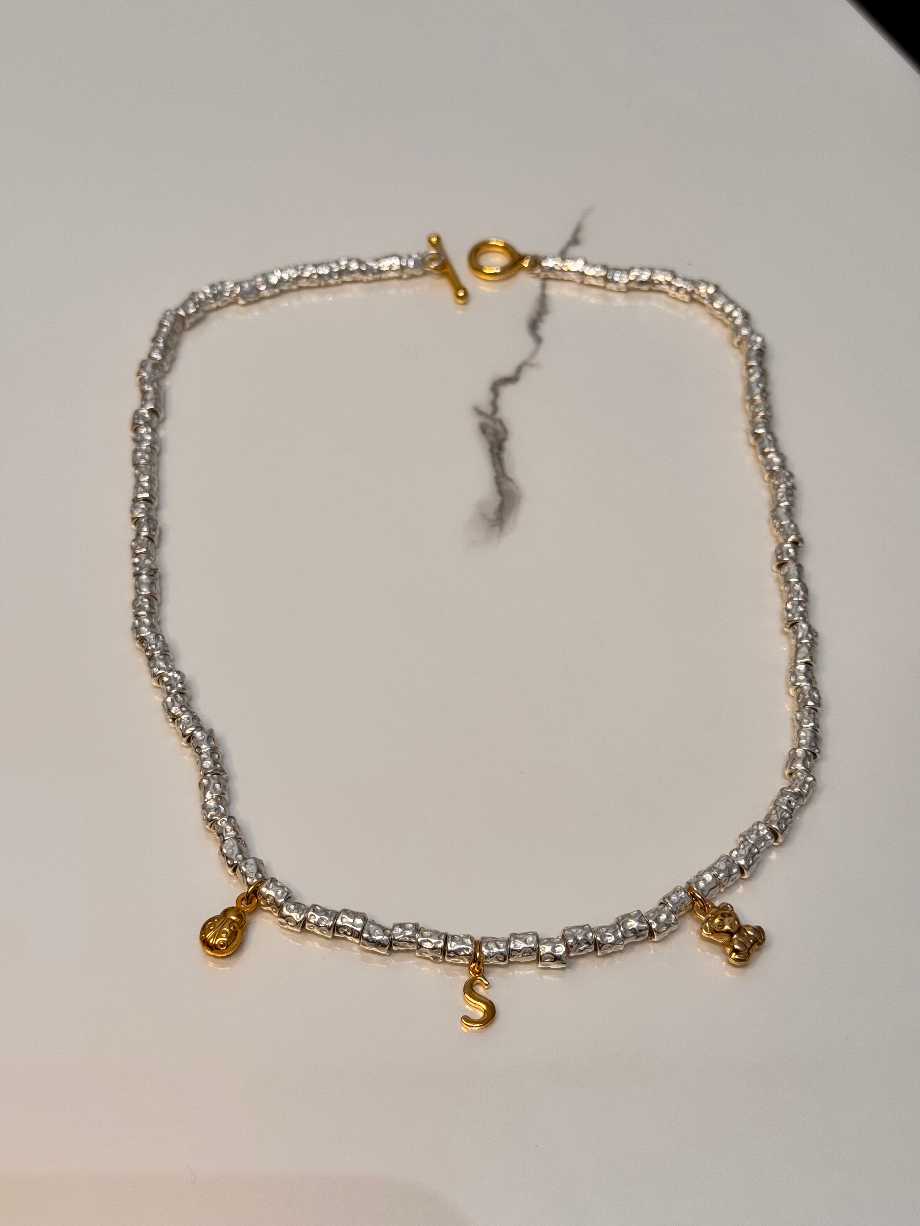 CREA LA TUA COLLANA GRANELLI MAXI - charms oro