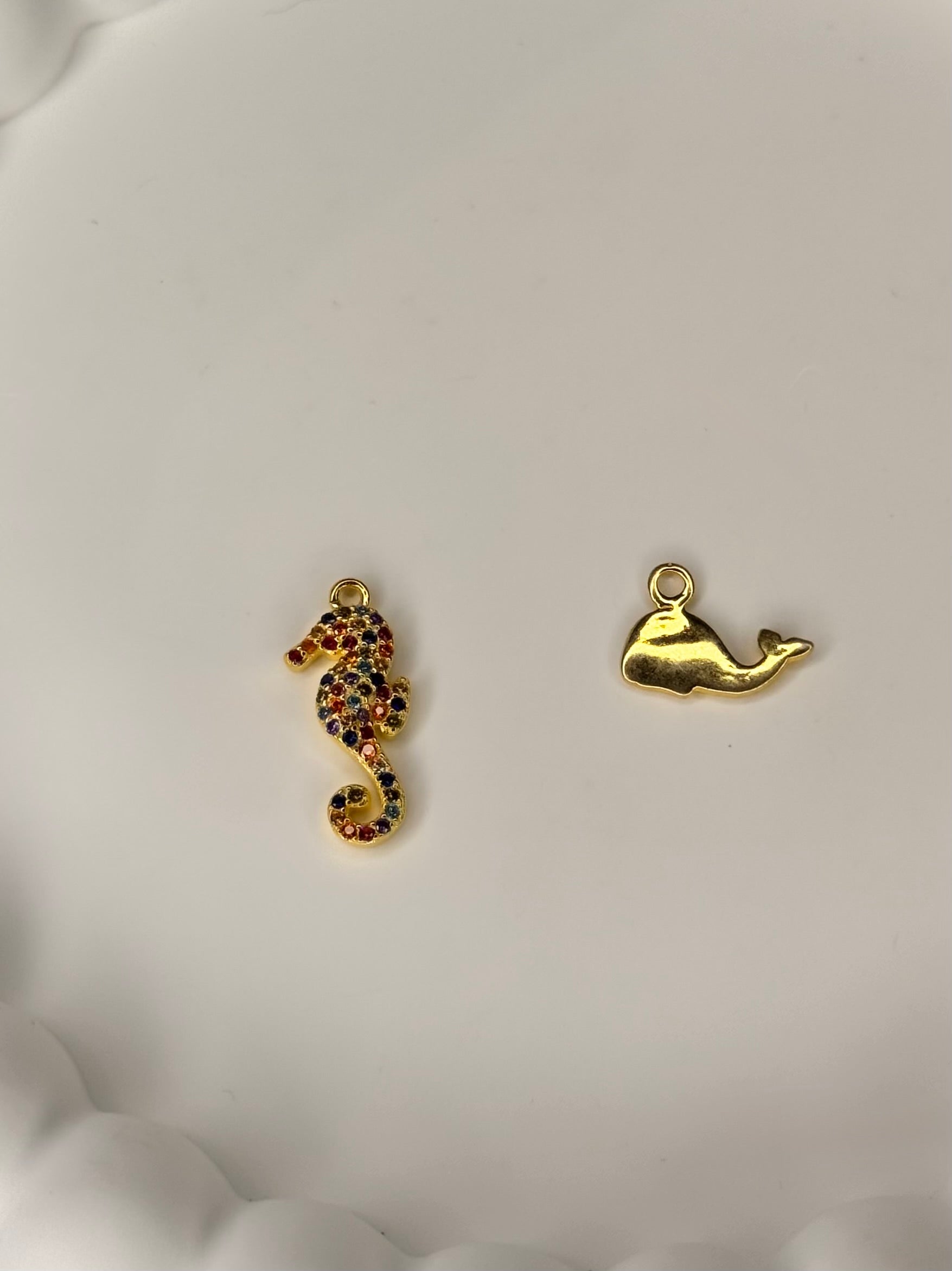 CREA IL TUO BRACCIALE CORDONCINO - charms oro