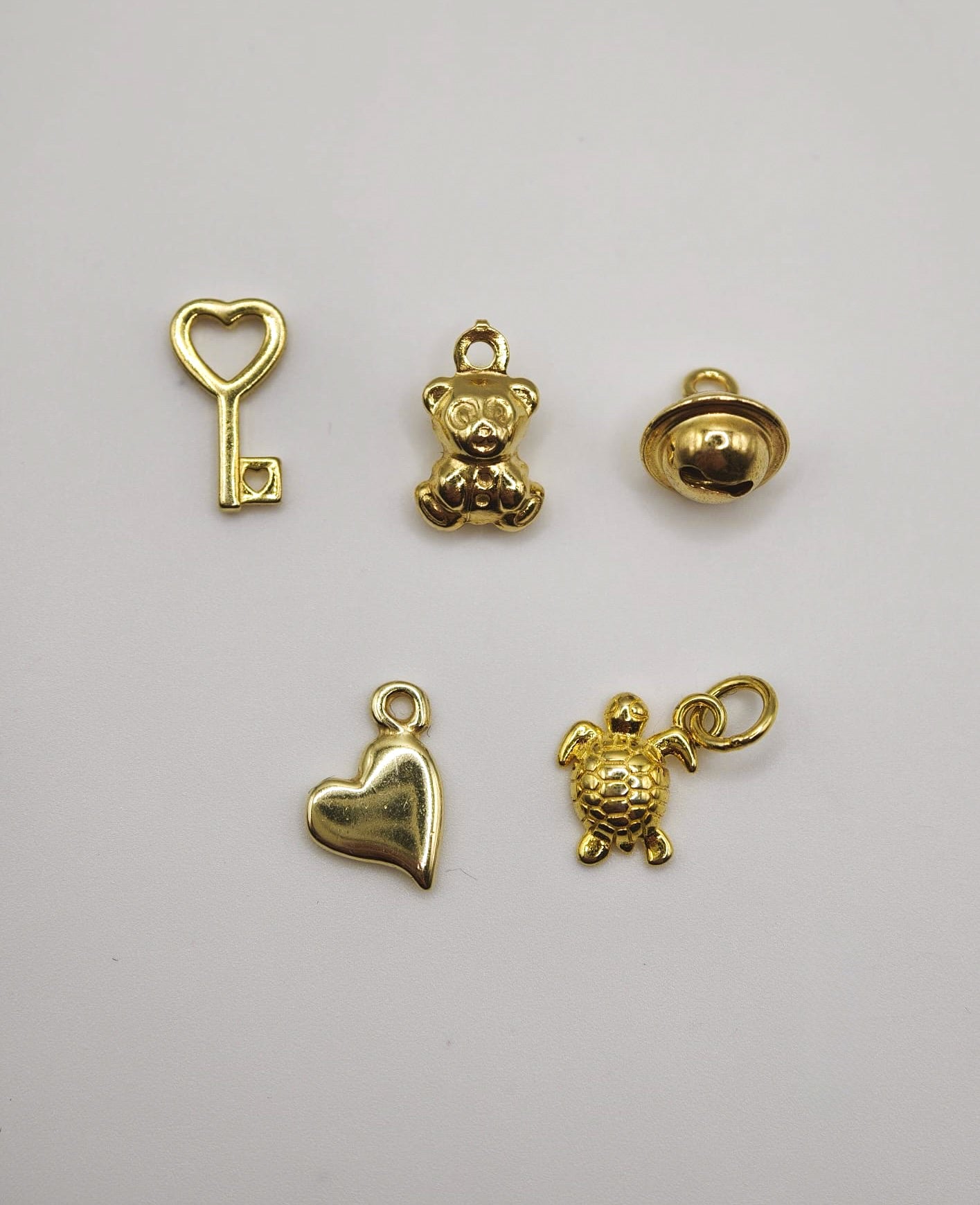 CREA IL TUO BRACCIALE GRANELLI - charms oro