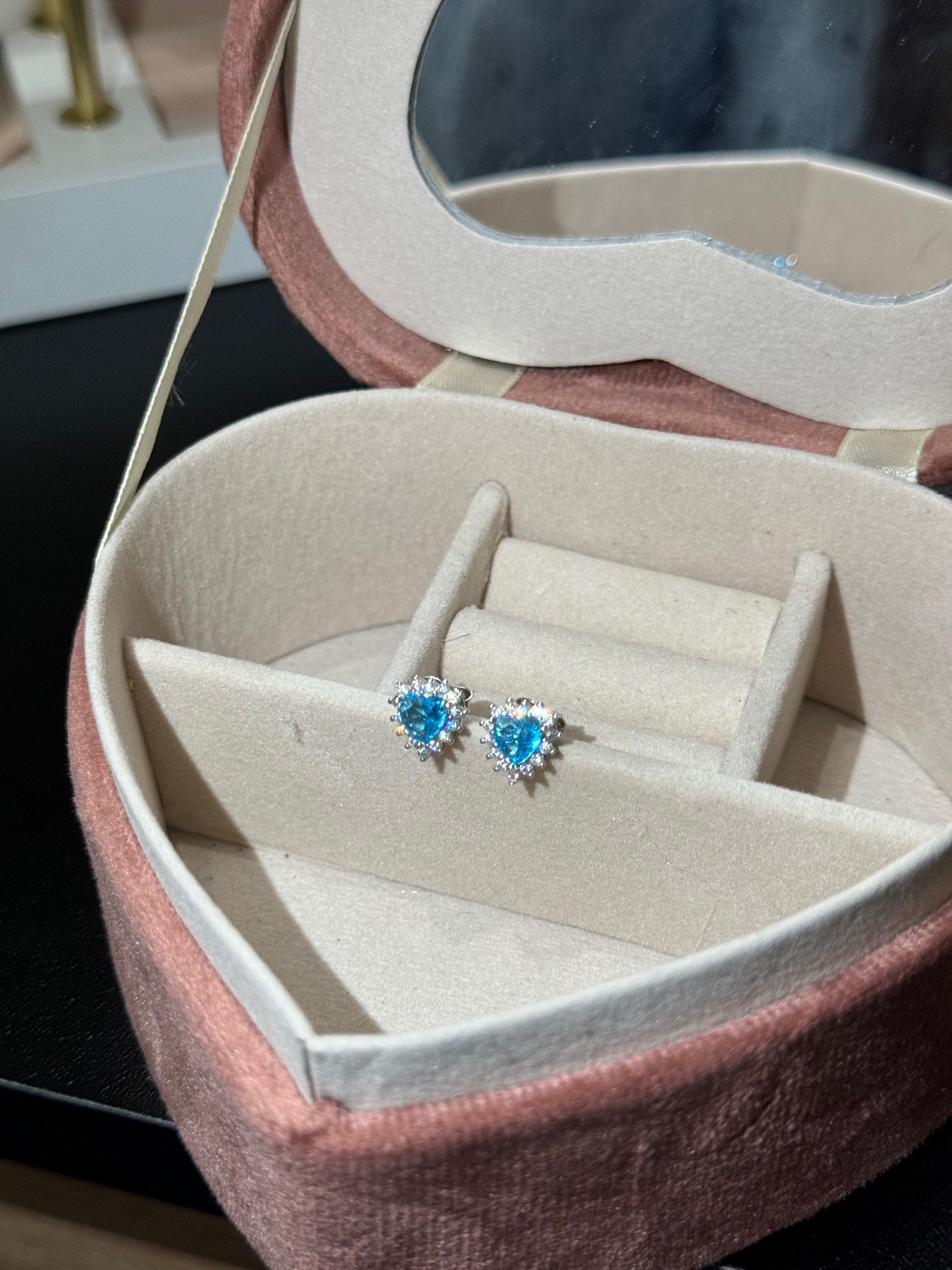 Orecchini Cuore Silver