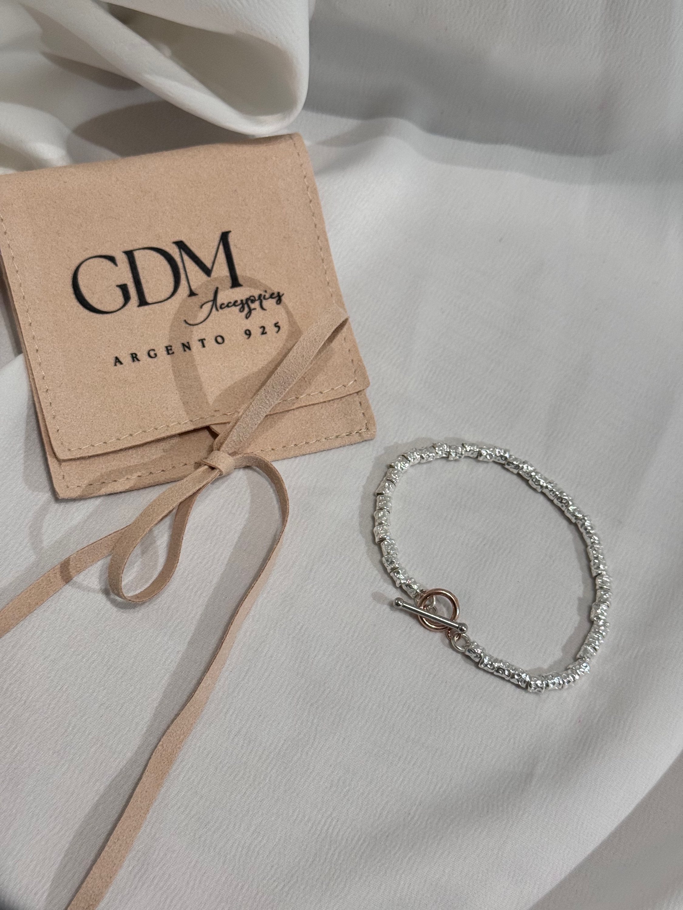 Bracciale Pepite Maxi con Chiusura a T