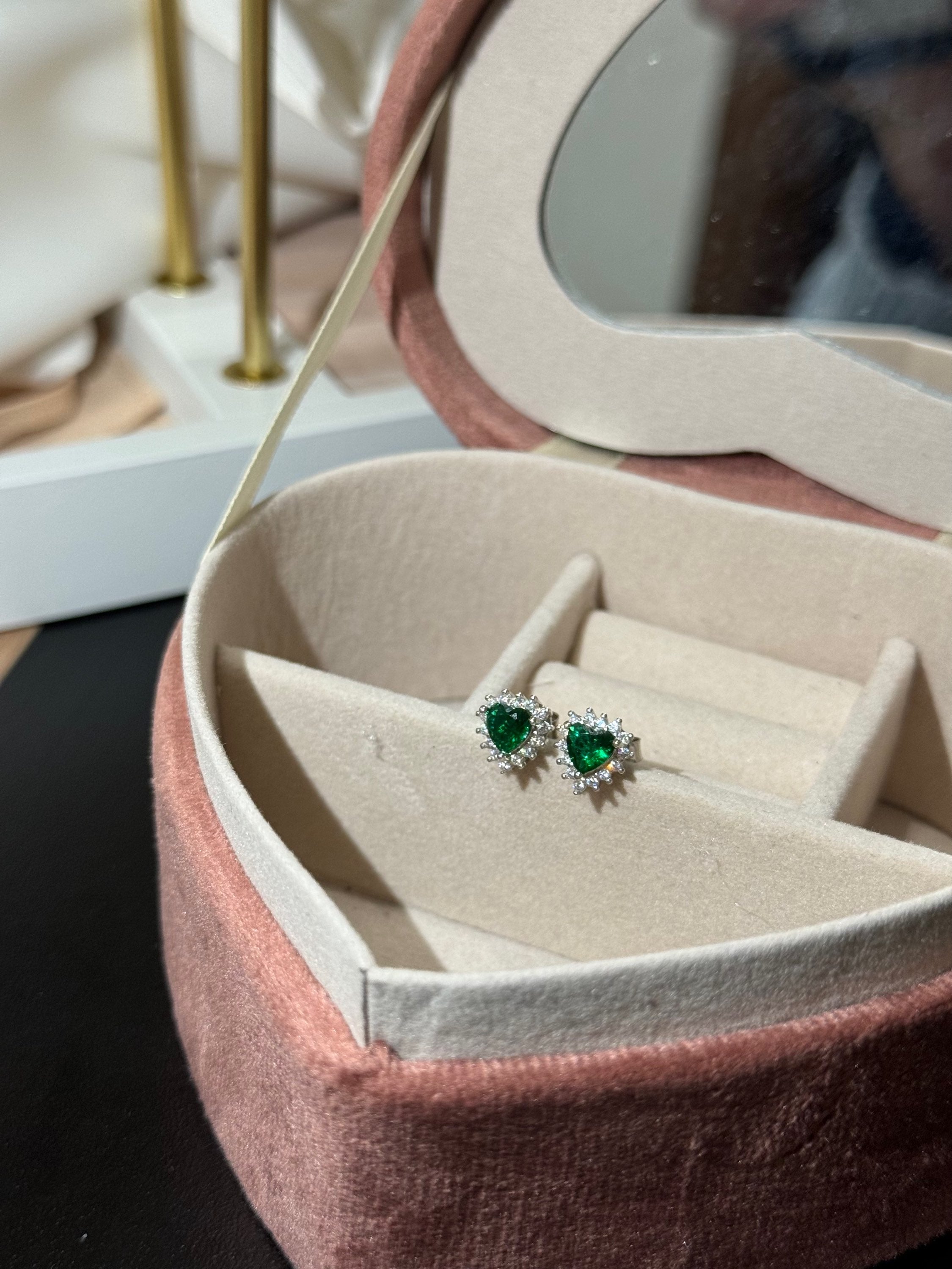 Orecchini Cuore Silver