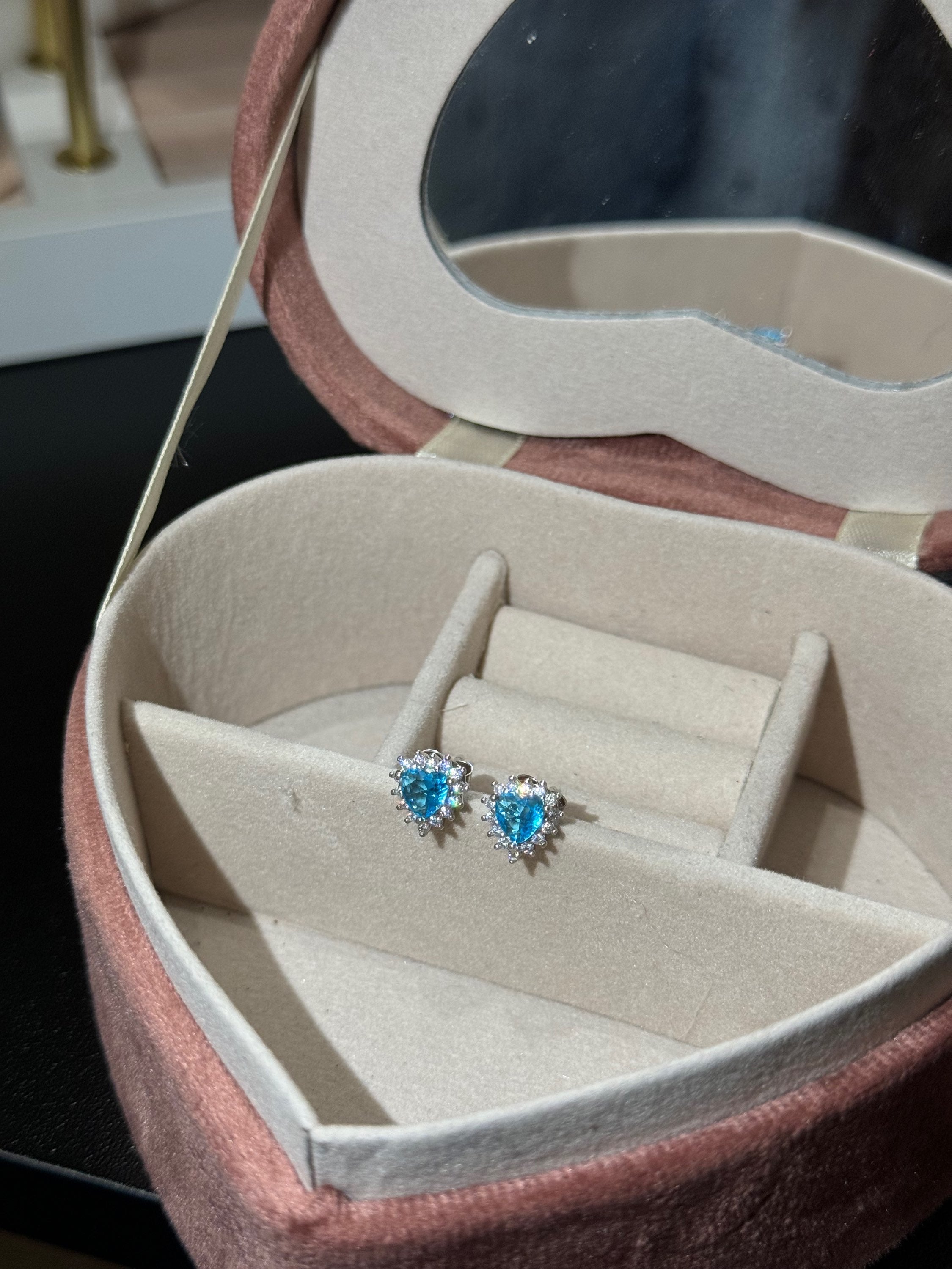 Orecchini Cuore Silver