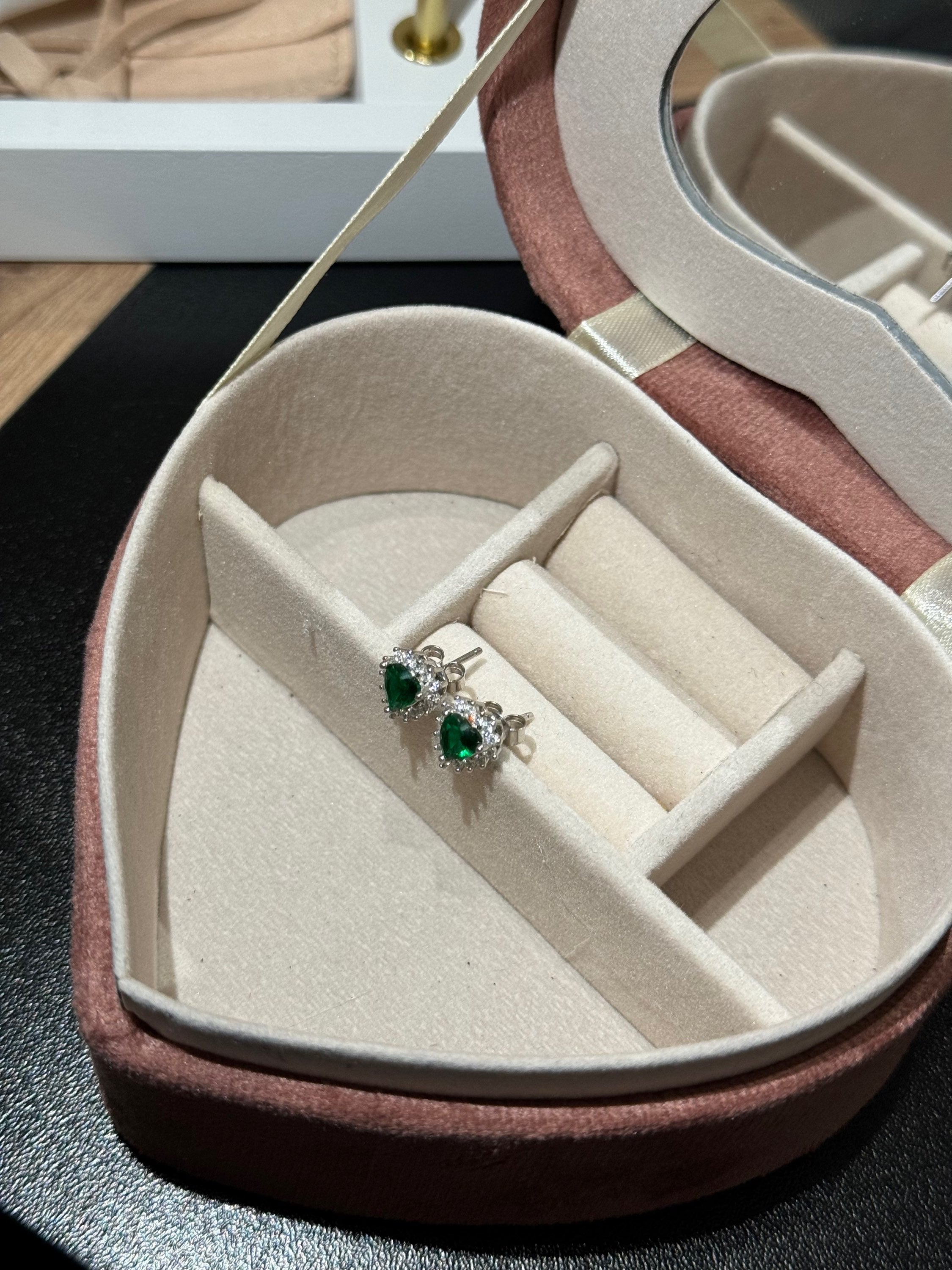 Orecchini Cuore Silver