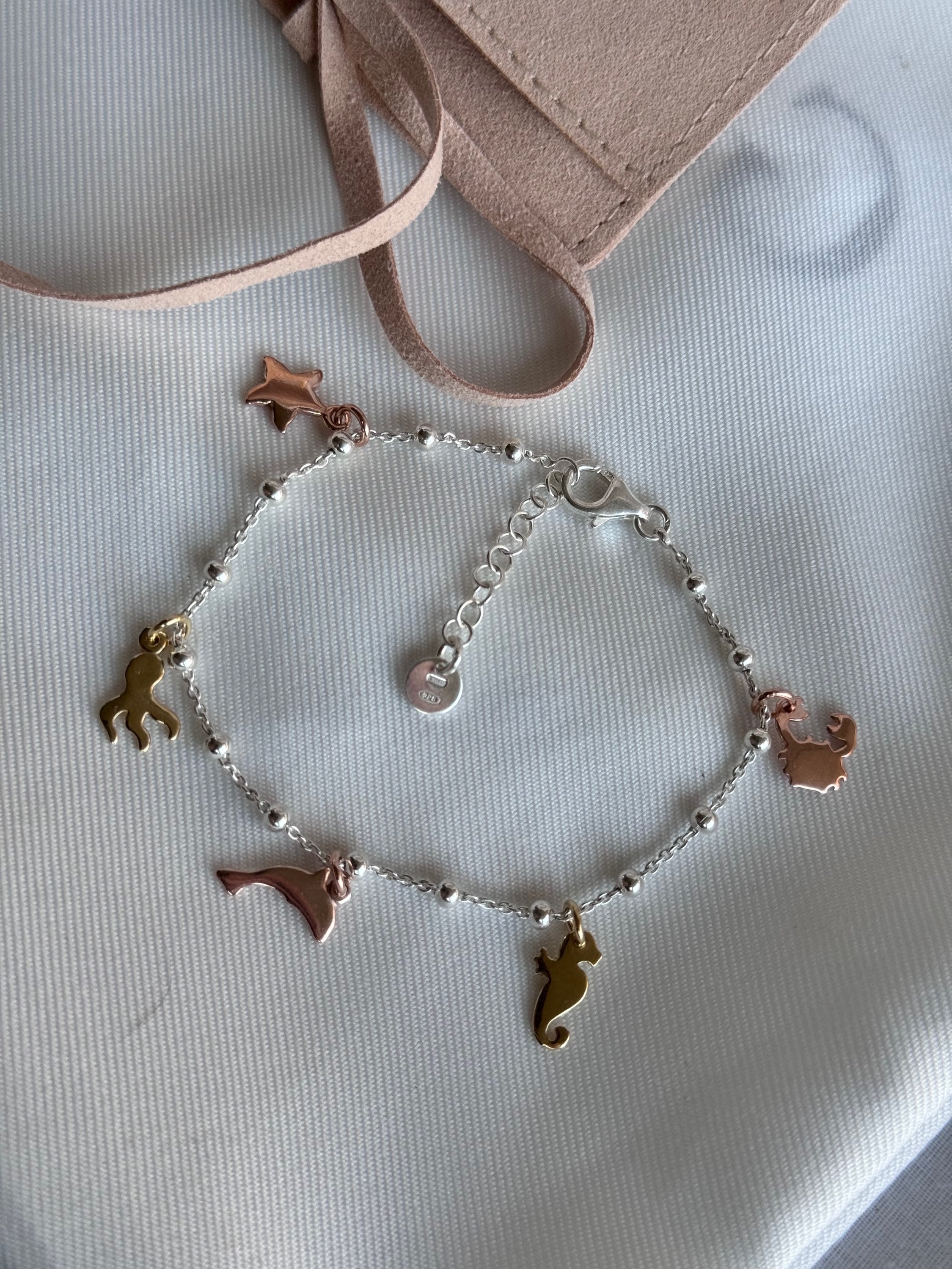 Bracciale Catenina Charm