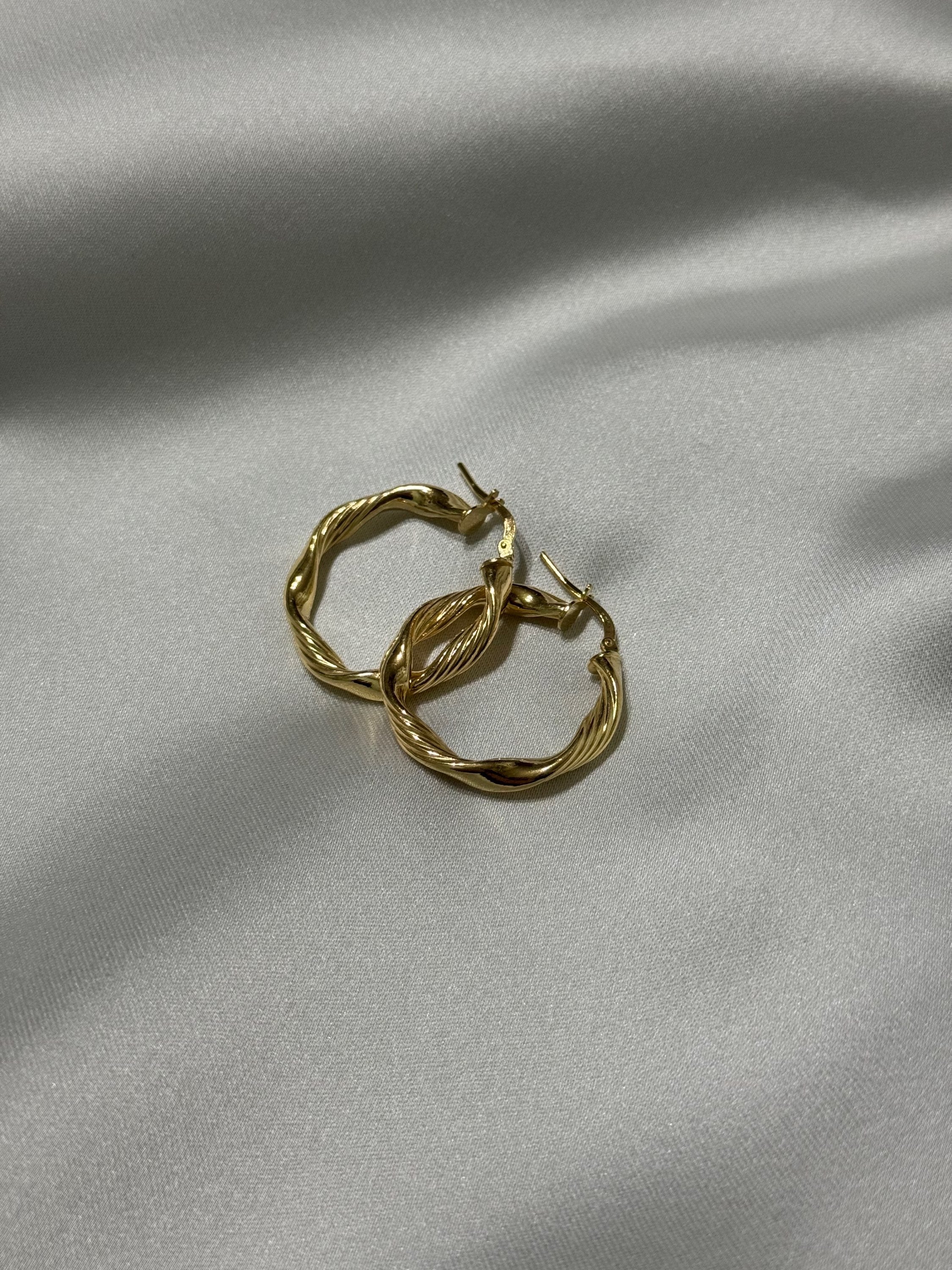 Orecchini Gold Double