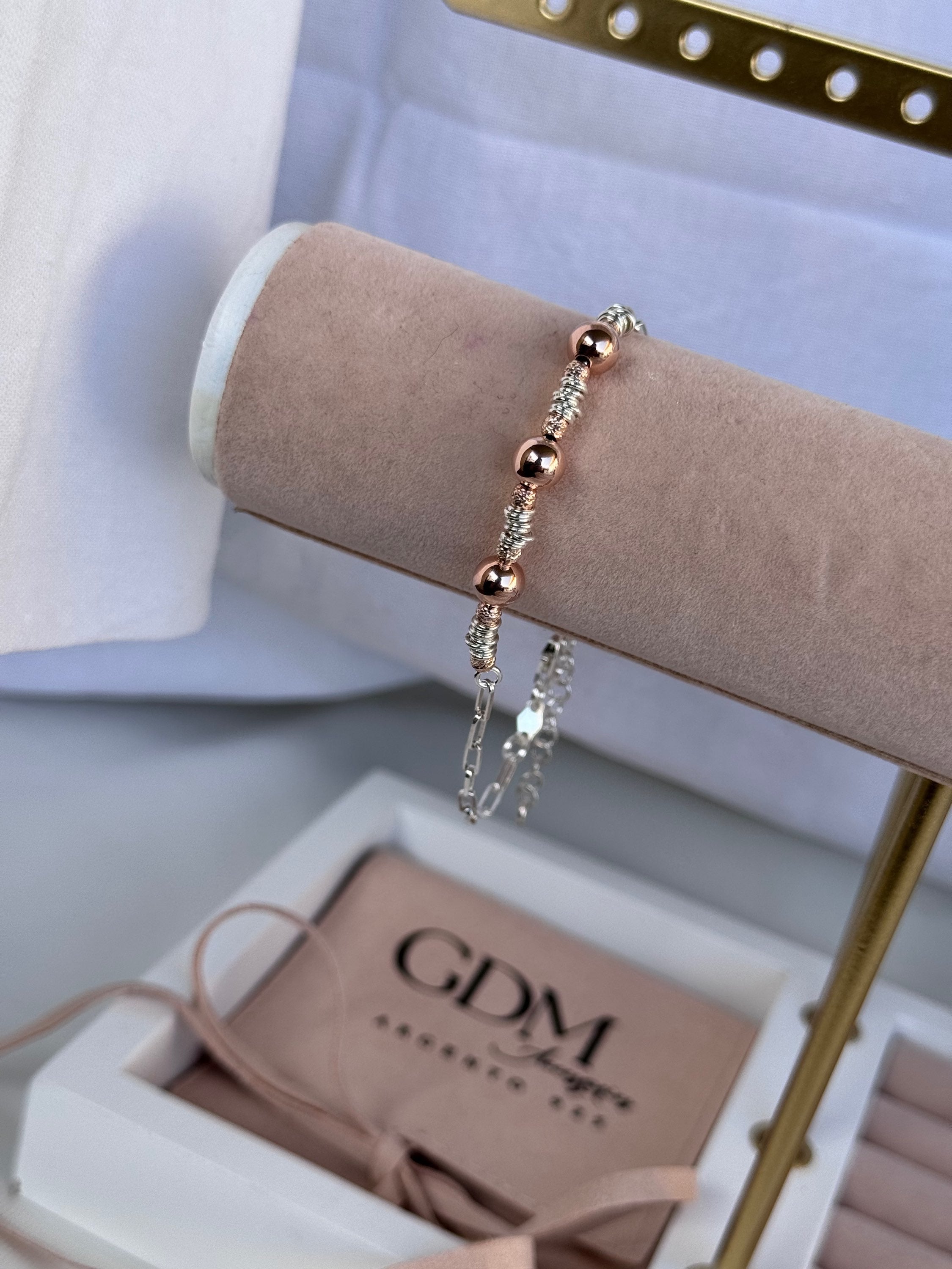 Bracciale Catenina e Sfere