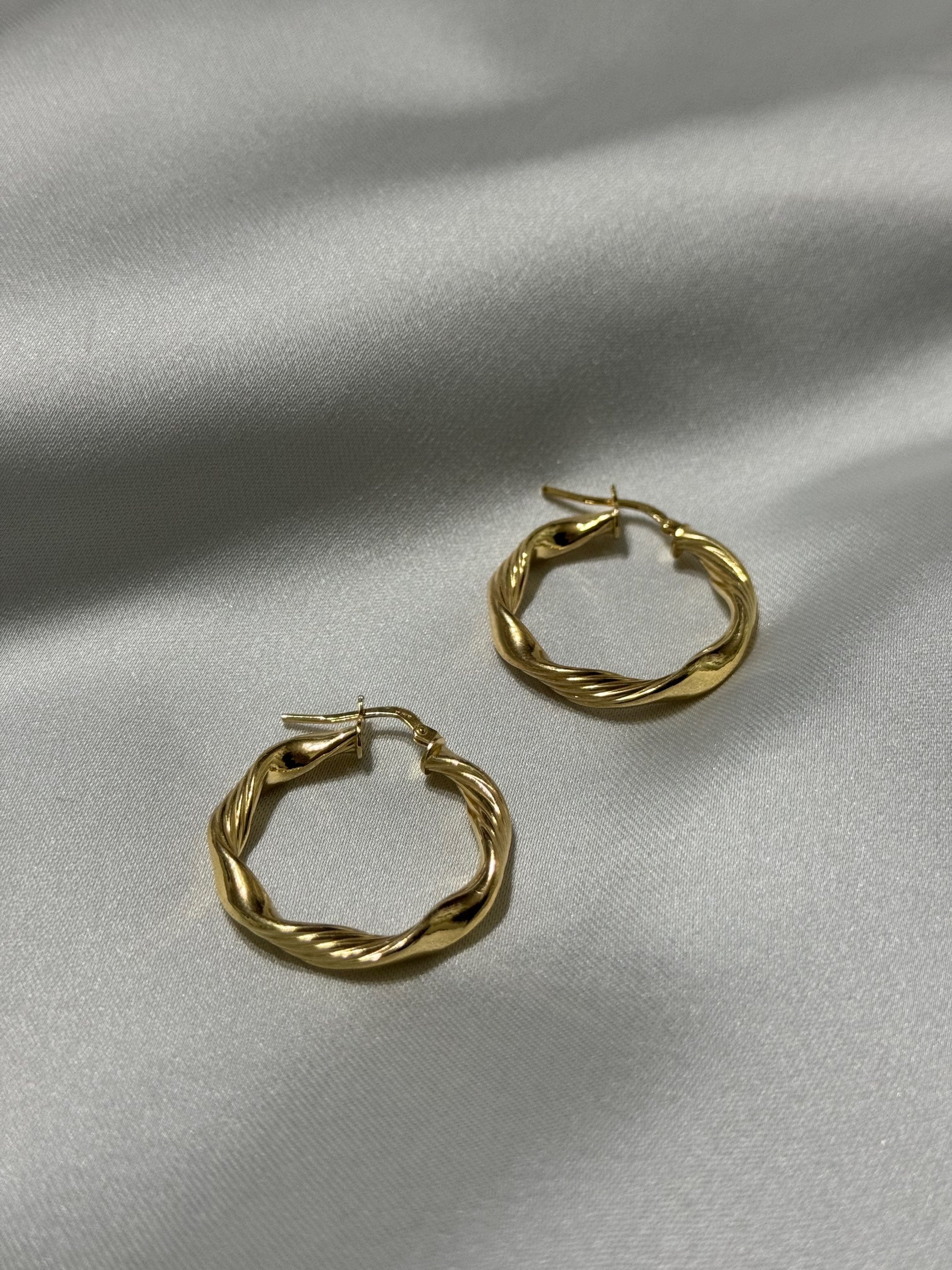 Orecchini Gold Double