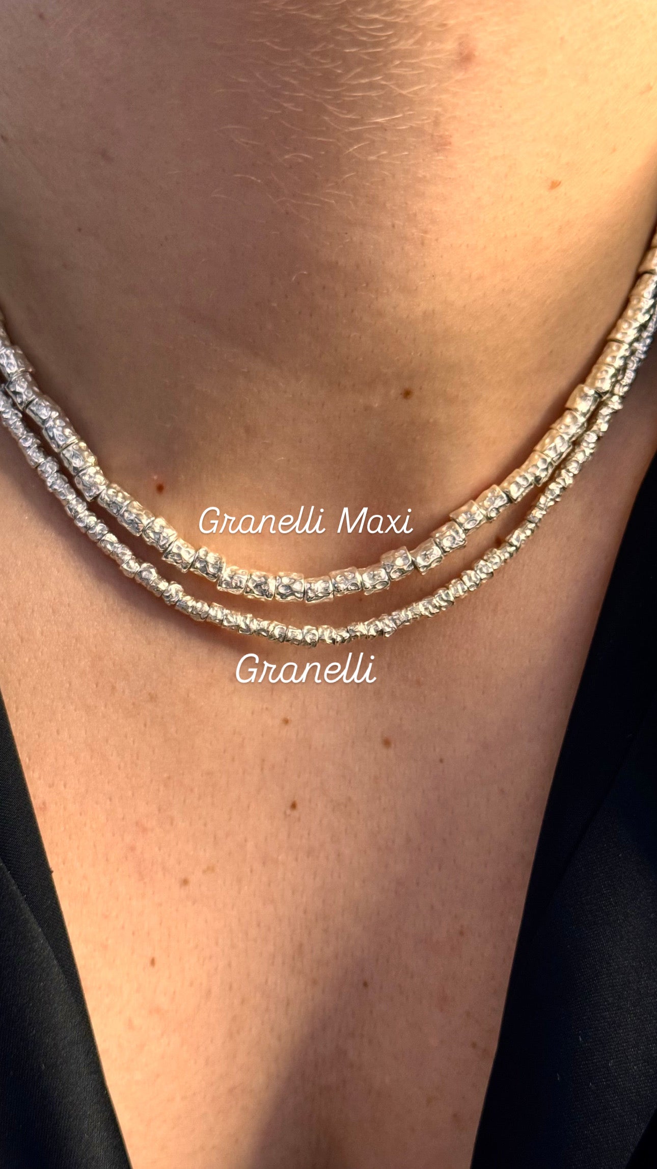 CREA LA TUA COLLANA GRANELLI MAXI - charms oro
