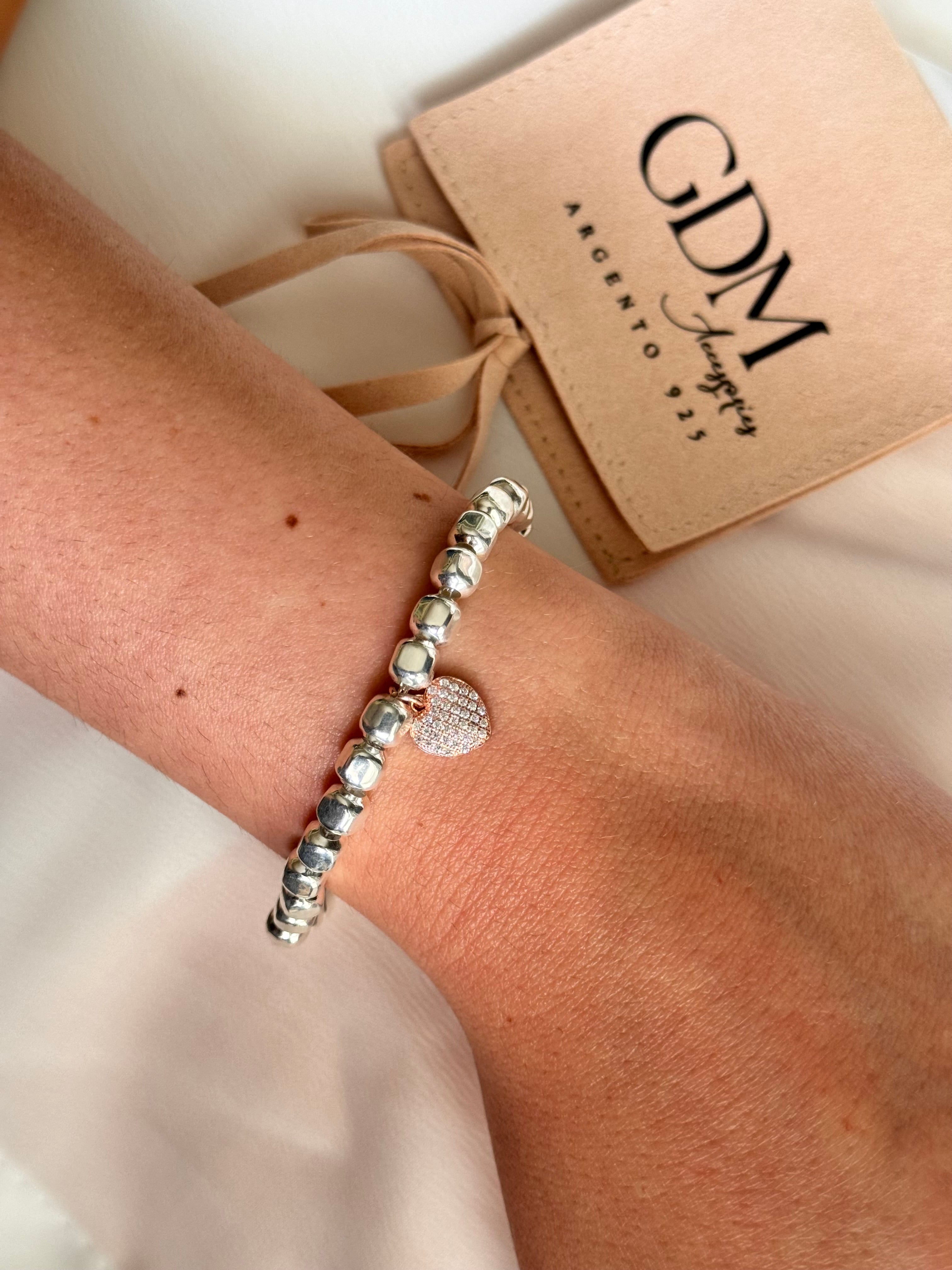 Bracciale Cubic Charm Cuore