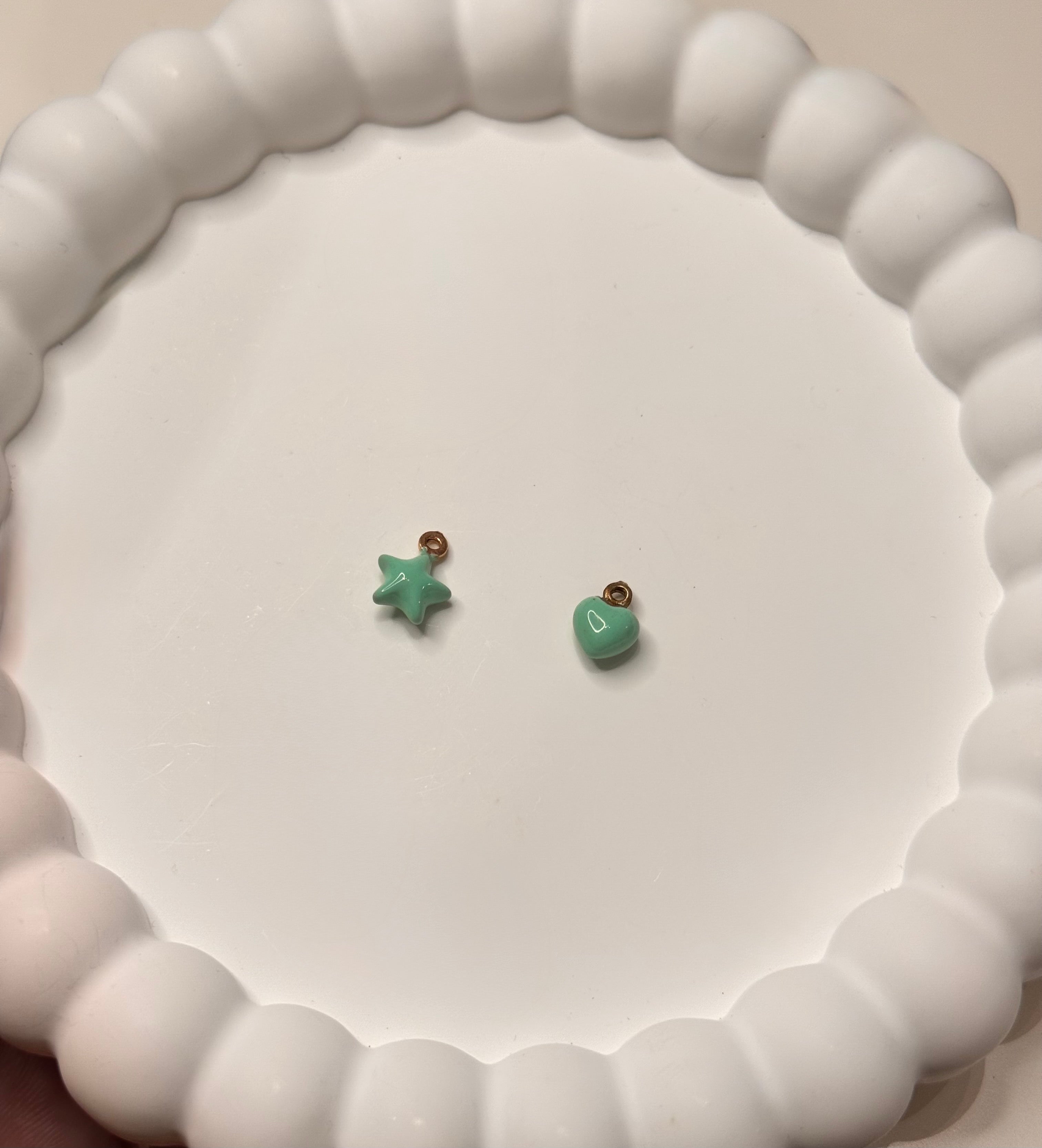 CREA LA TUA COLLANA PERLE DI FIUME - charms rosa