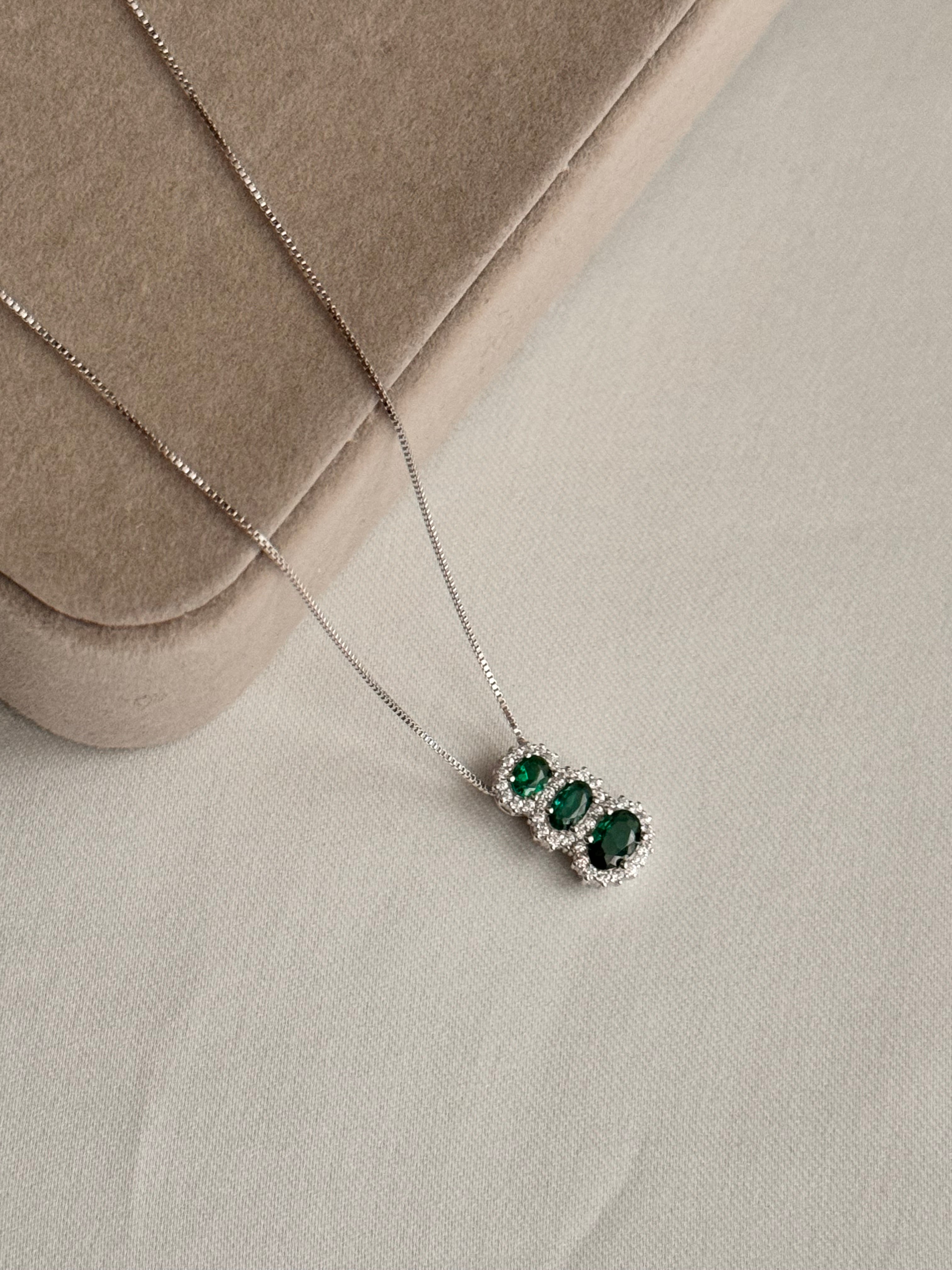 Collana Fatima Verde