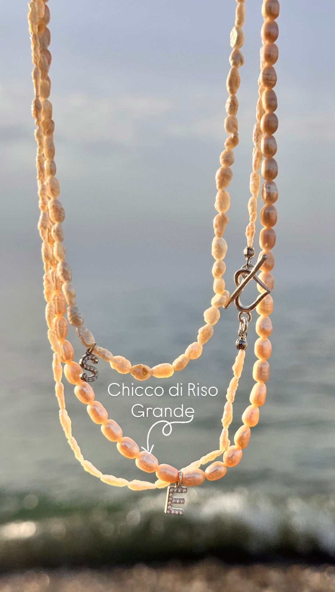 Crea la tua Collana Chicco di Riso Grande