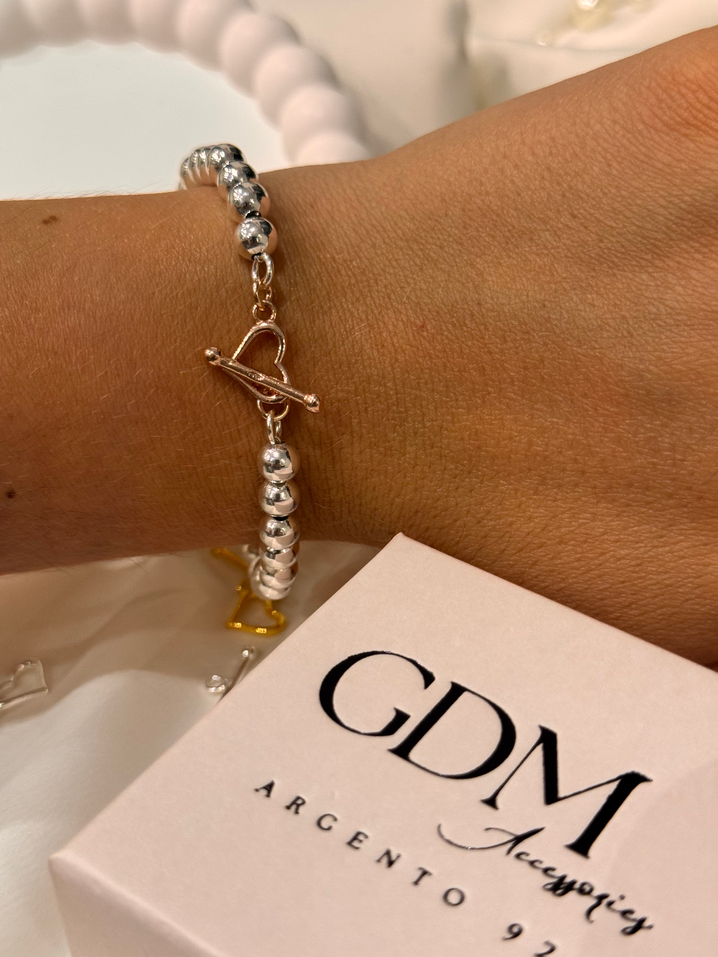 Crea il tuo Bracciale Sfere - Charms Rosa