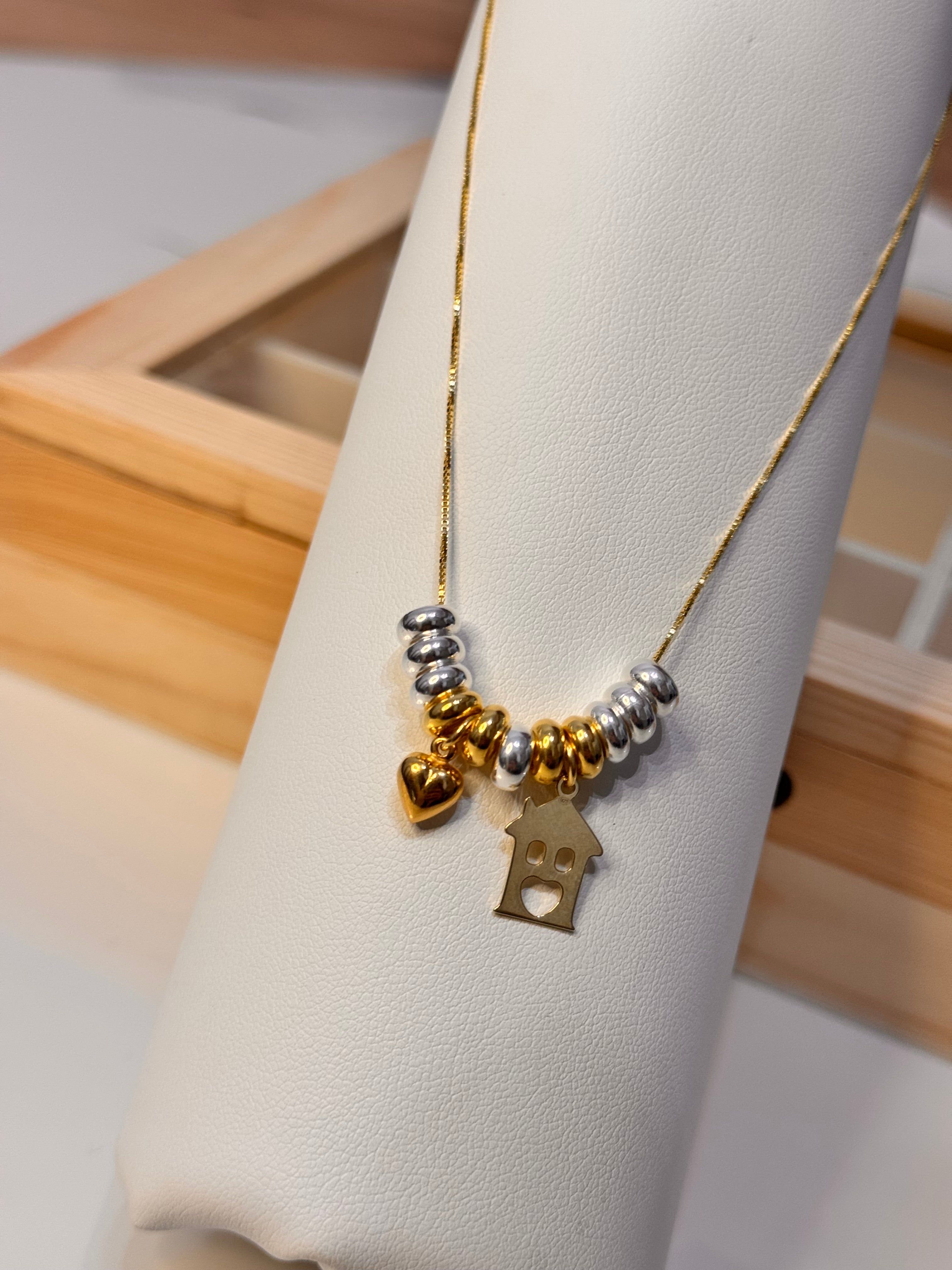 Collana Casetta Dorata