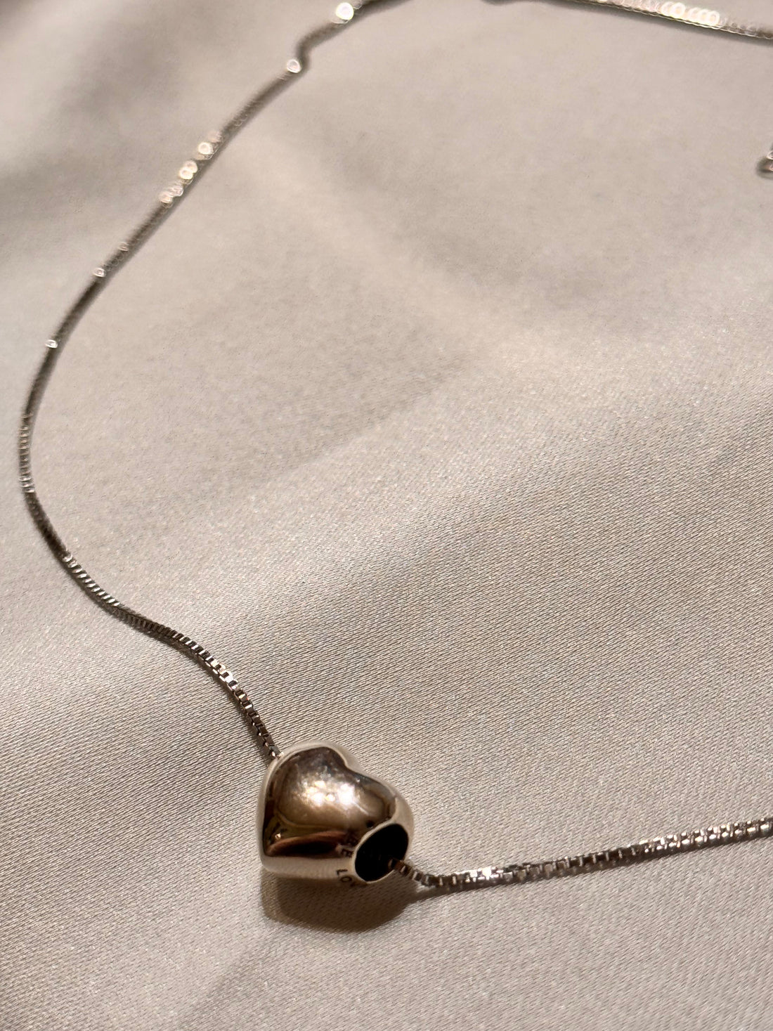 Collana Cuore Passante