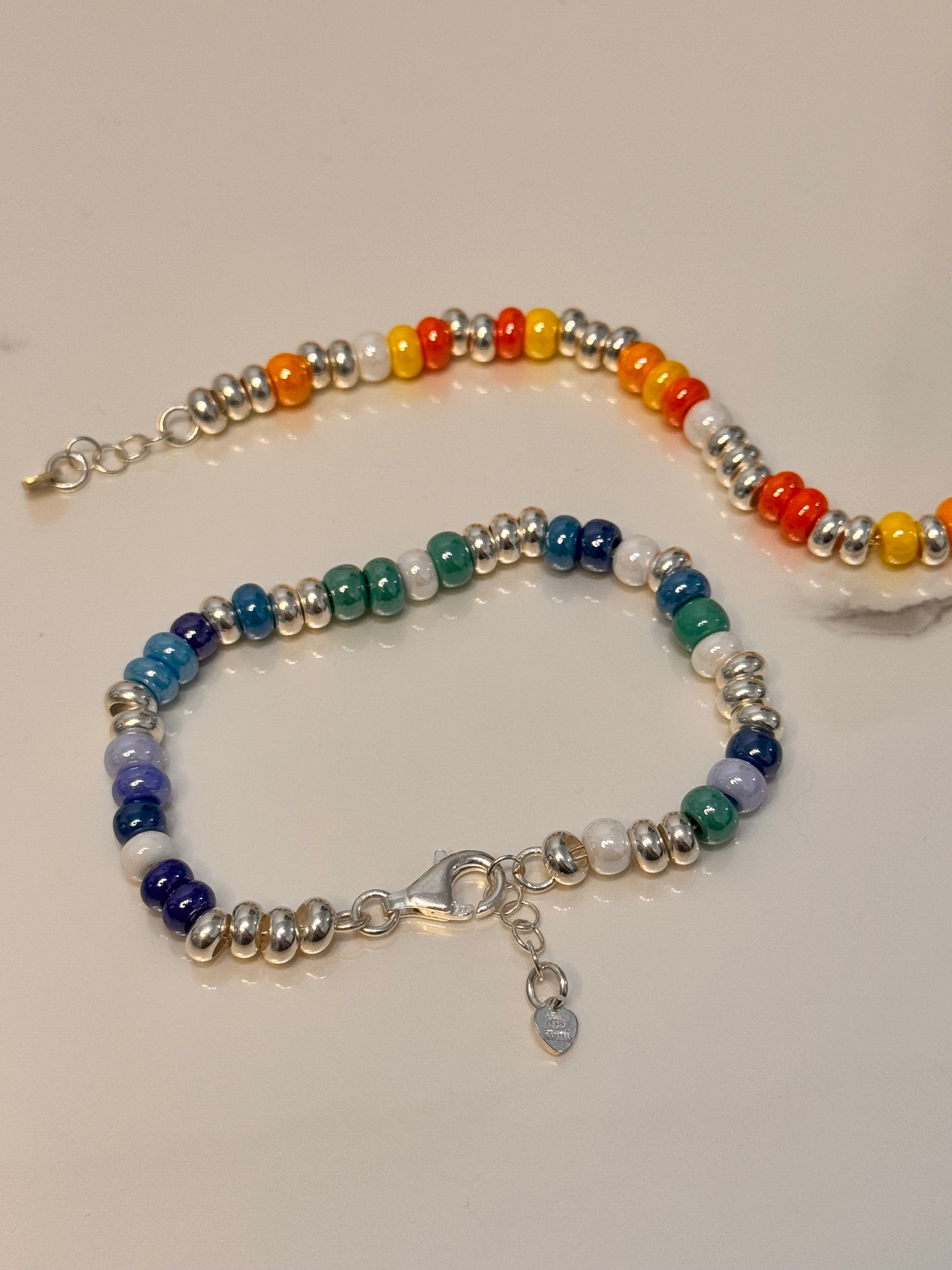 Bracciale Rondelle Colorate