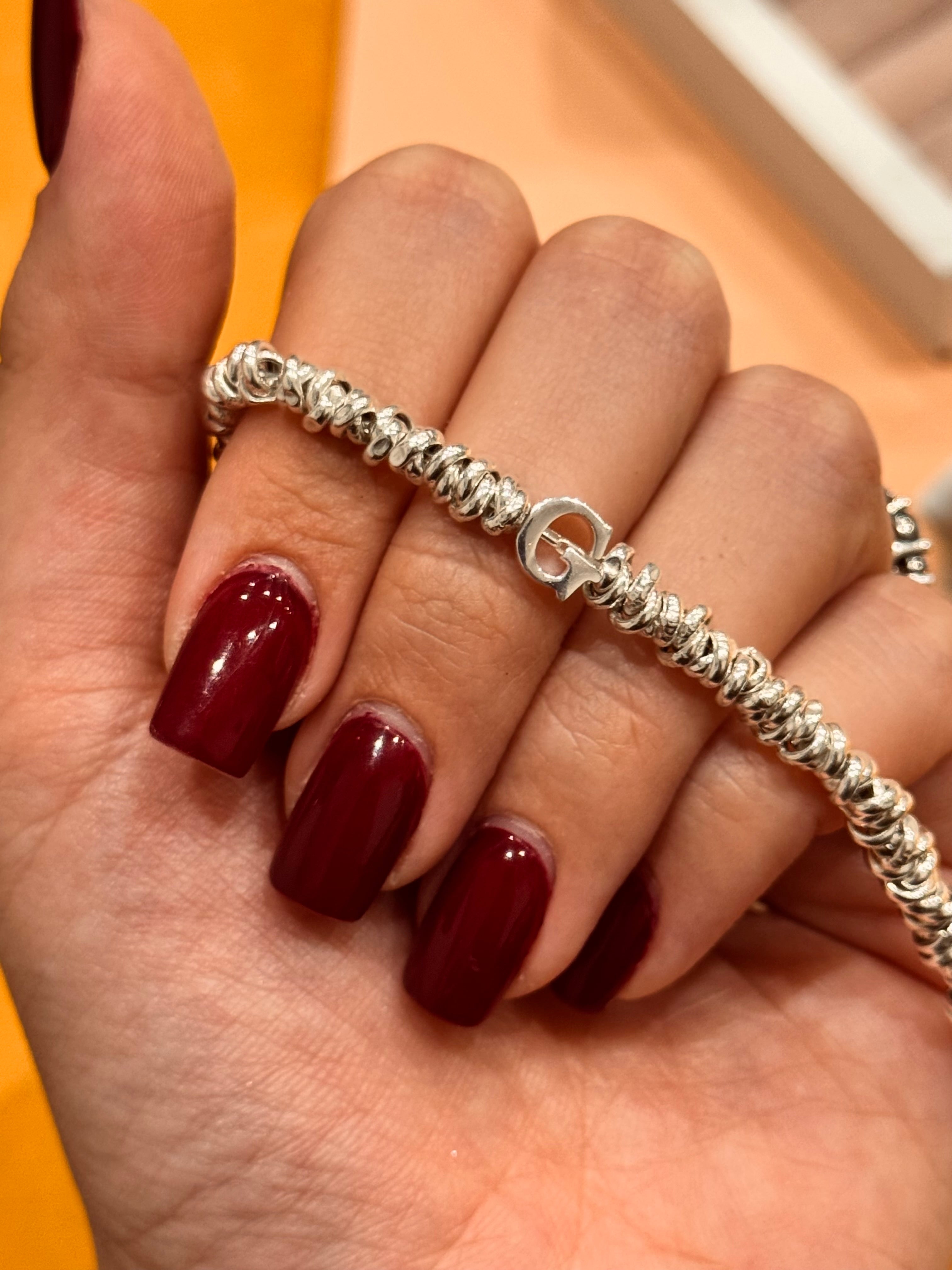 Bracciale Letterina Passante