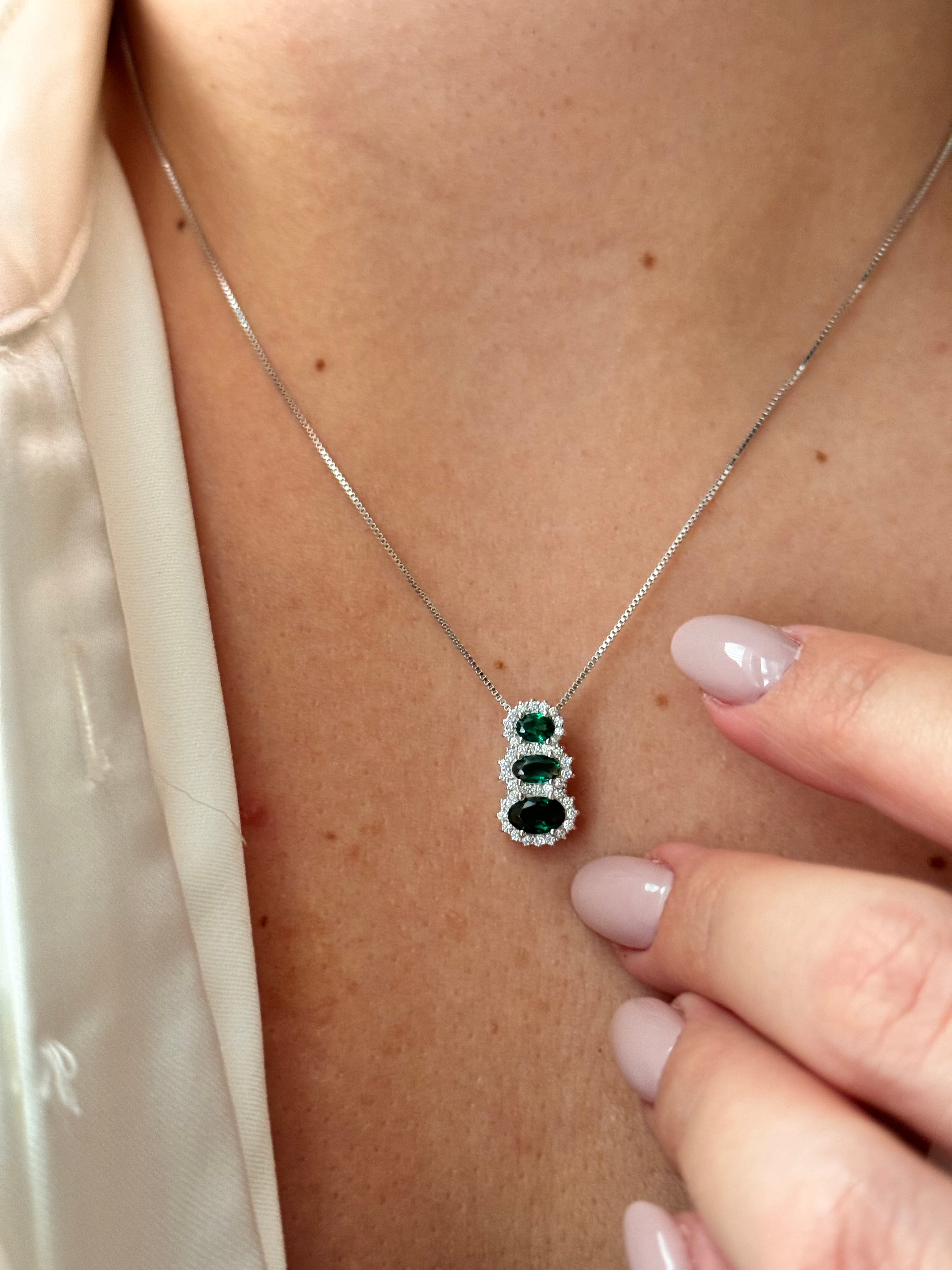 Collana Fatima Verde