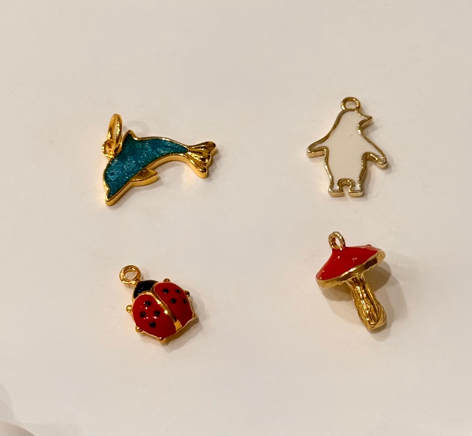 CREA IL TUO CORDONCINO - GRANELLI E CHARM ORO