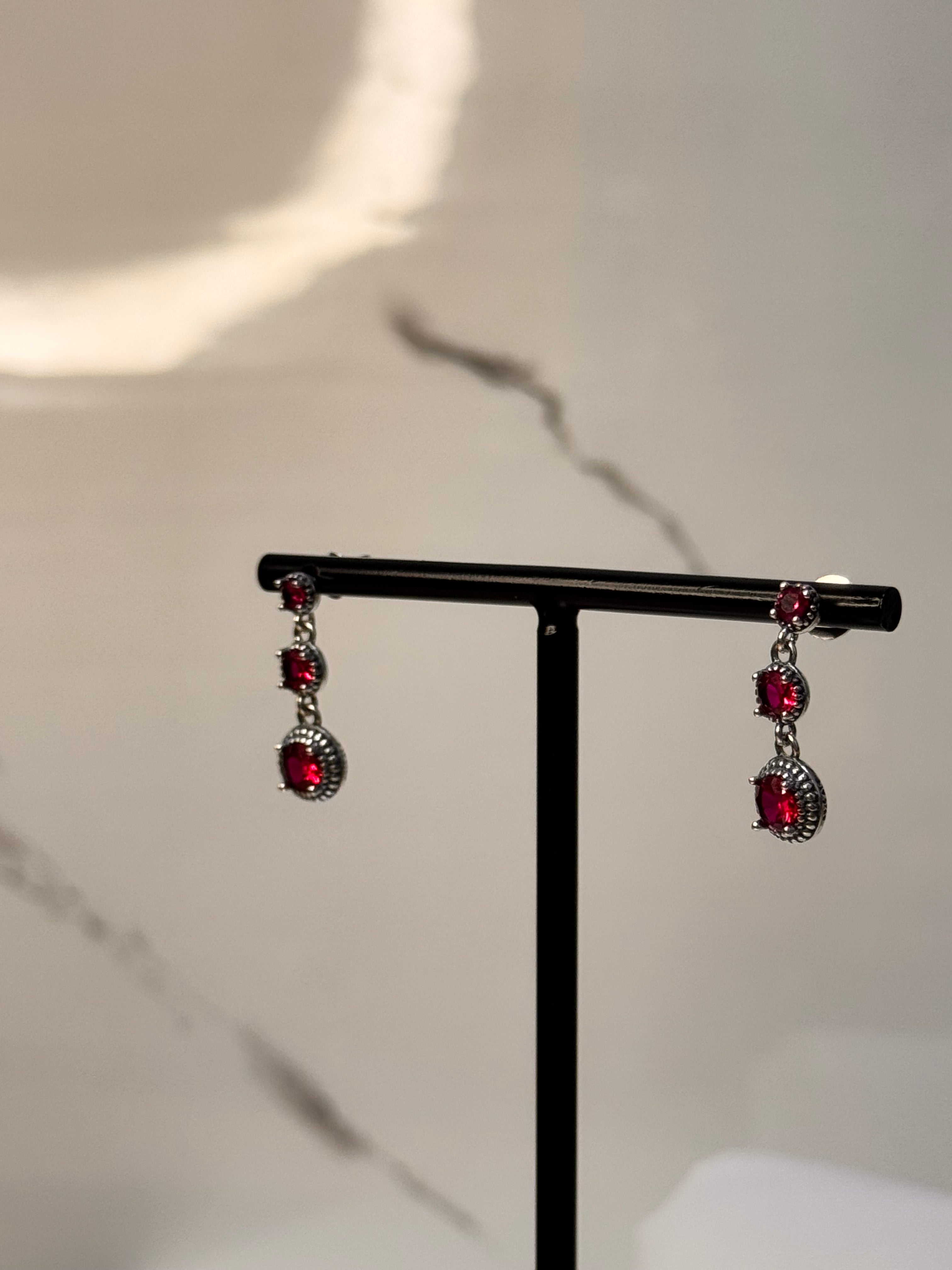 Orecchini Pietre Pendenti