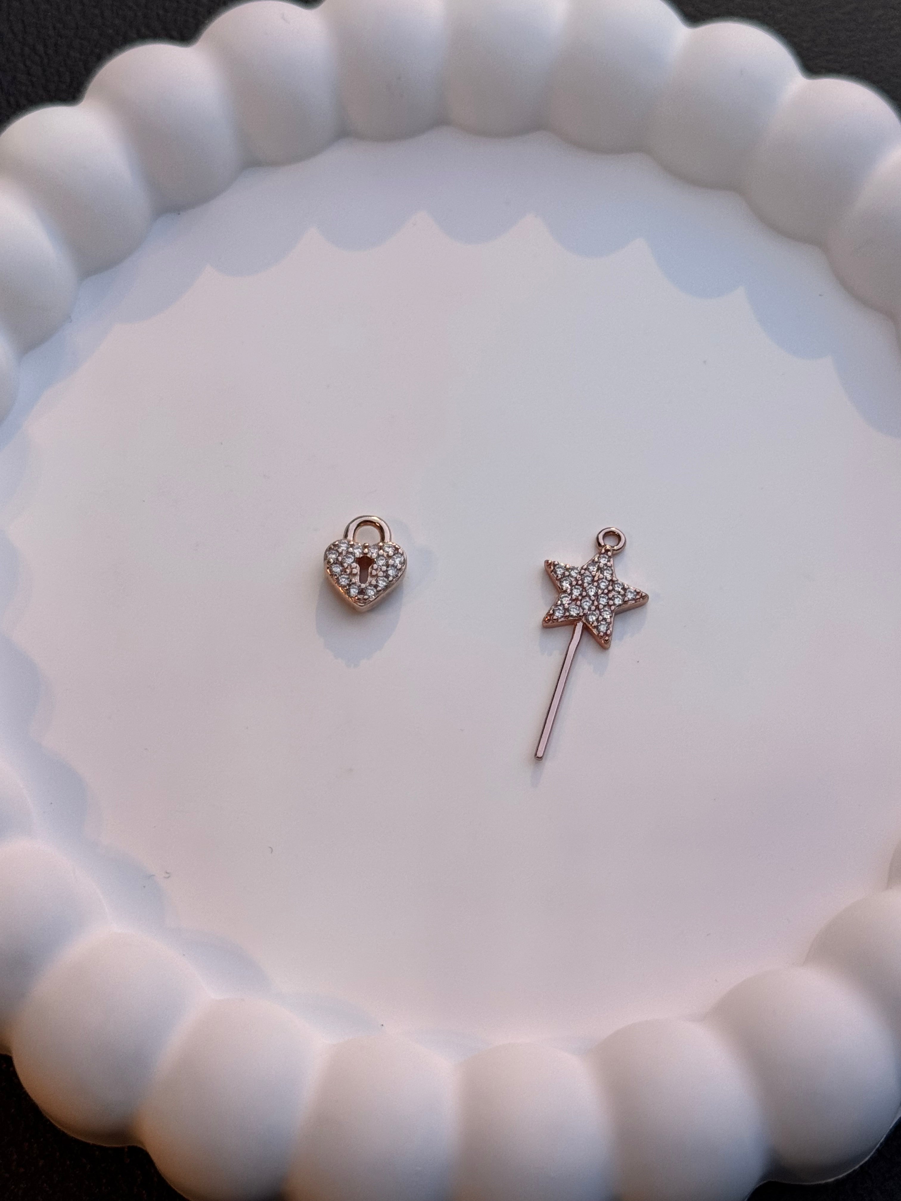 CREA LA TUA COLLANA GRANELLI BOMBATI E TONDEGGIANTI - Argento e Rosa