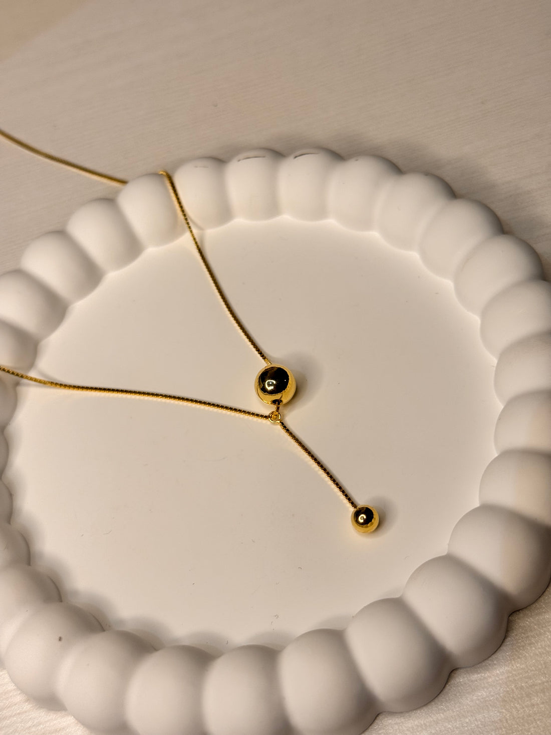 Collana Pallina Pendente