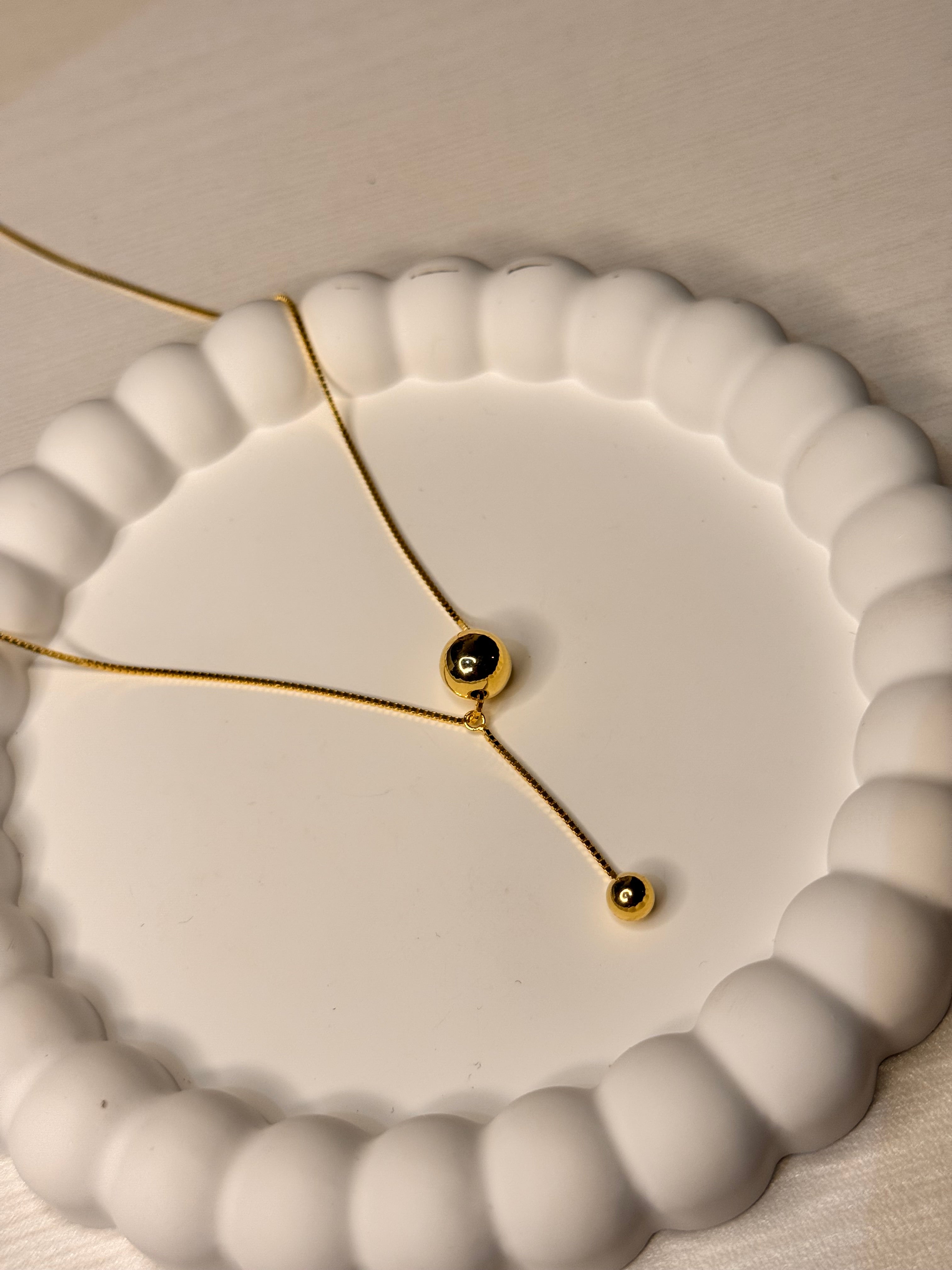 Collana Pallina Pendente