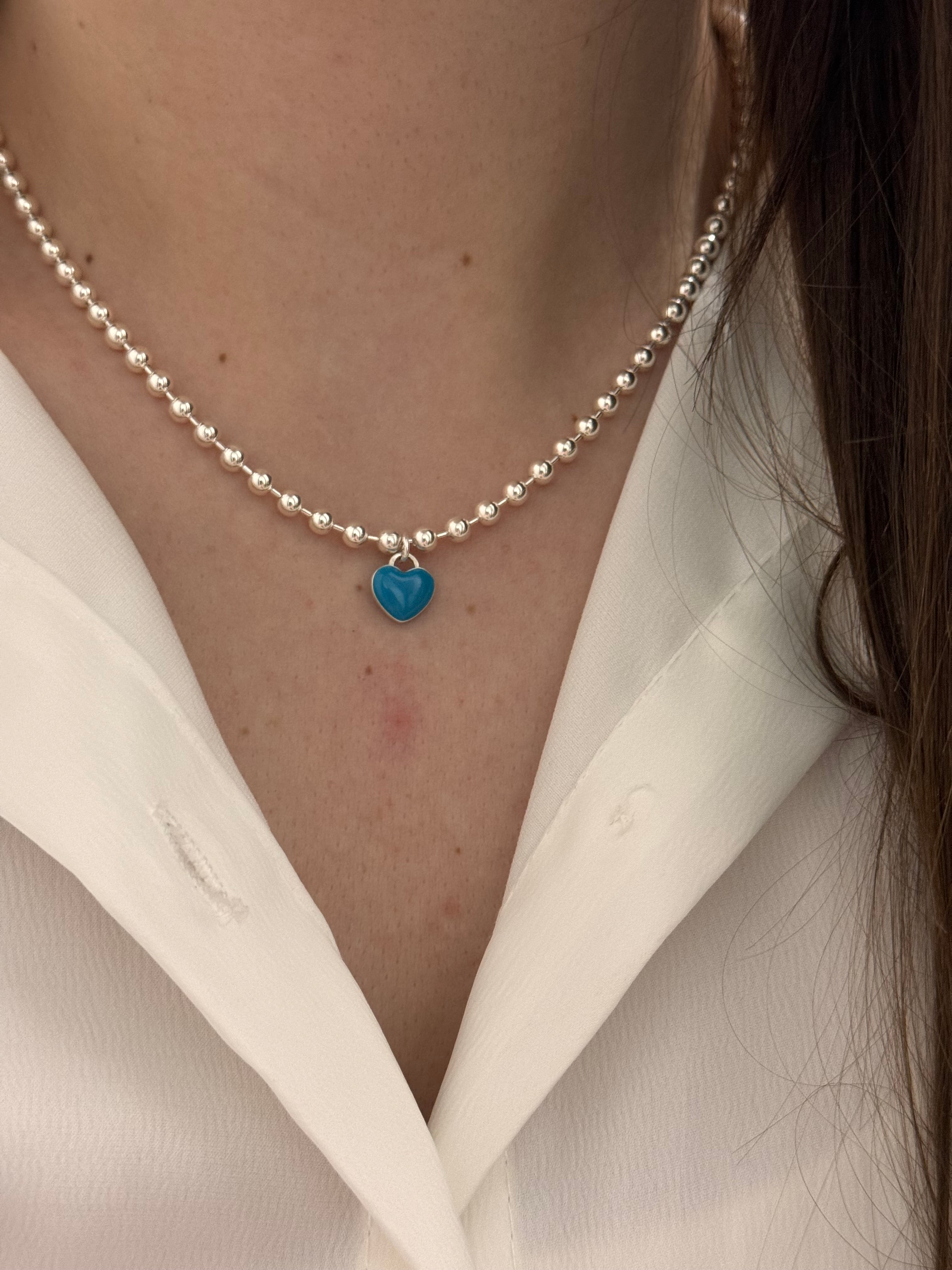 Collana Sfere e Charm