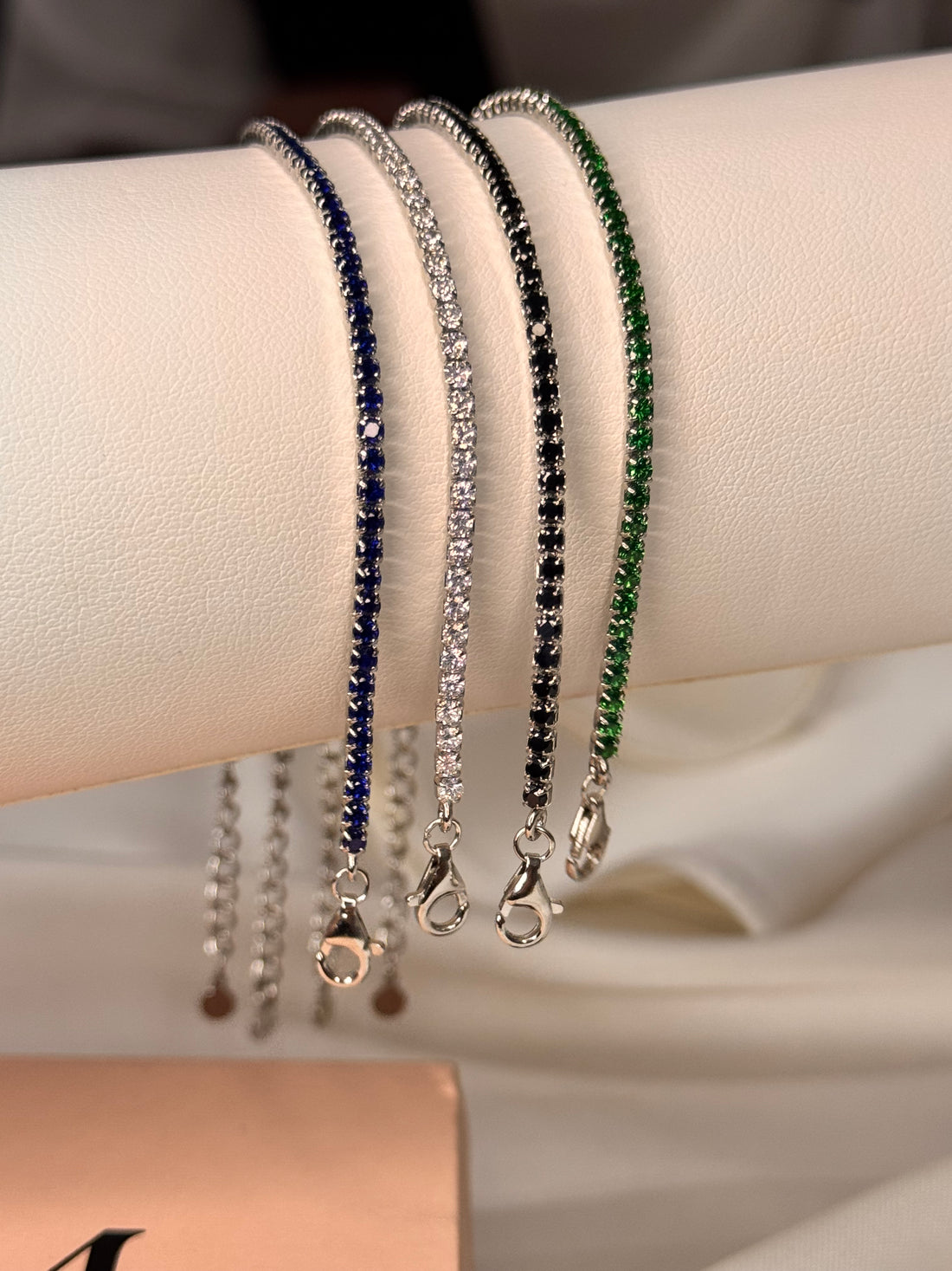 Bracciale Tennis Regolabile