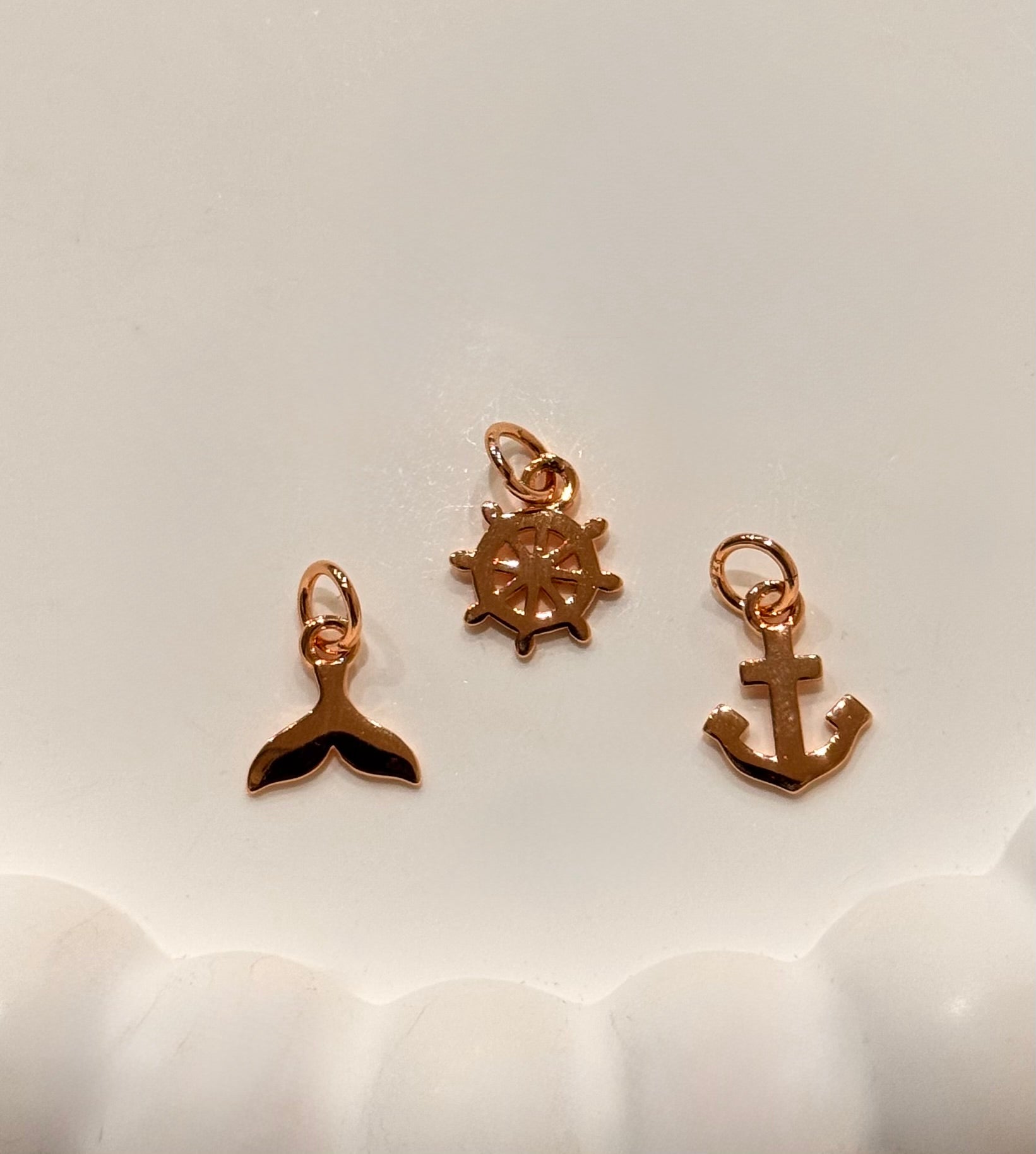 CREA LA TUA COLLANA PERLE DI FIUME - charms rosa