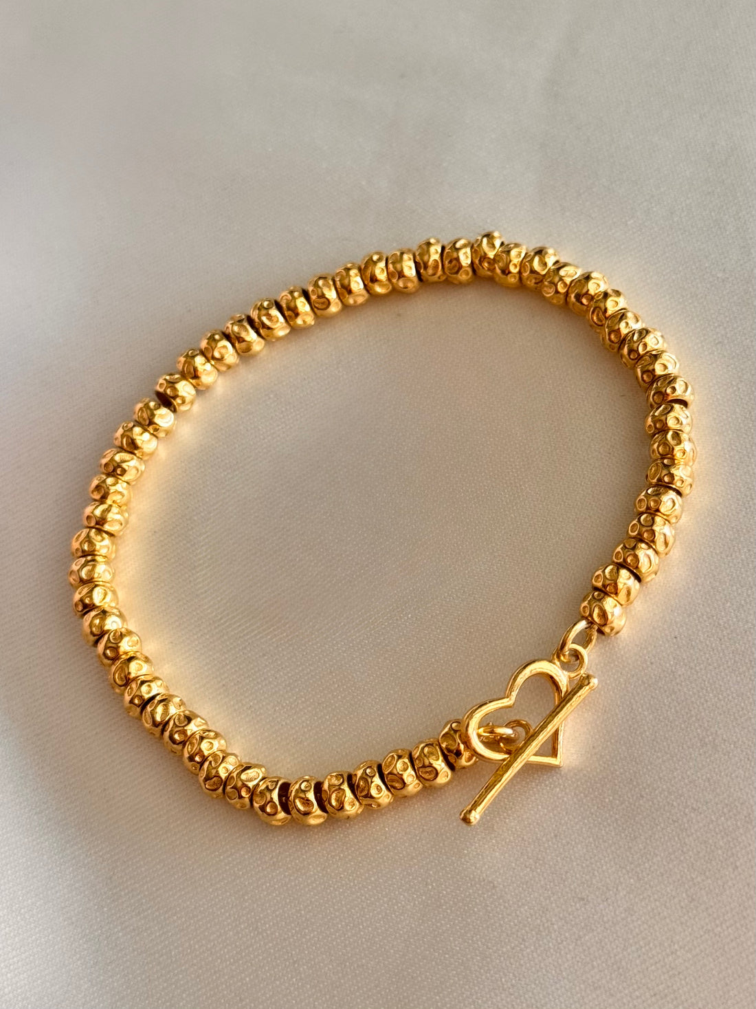 Crea il tuo Bracciale Granelli Bombati e Tondeggianti ORO