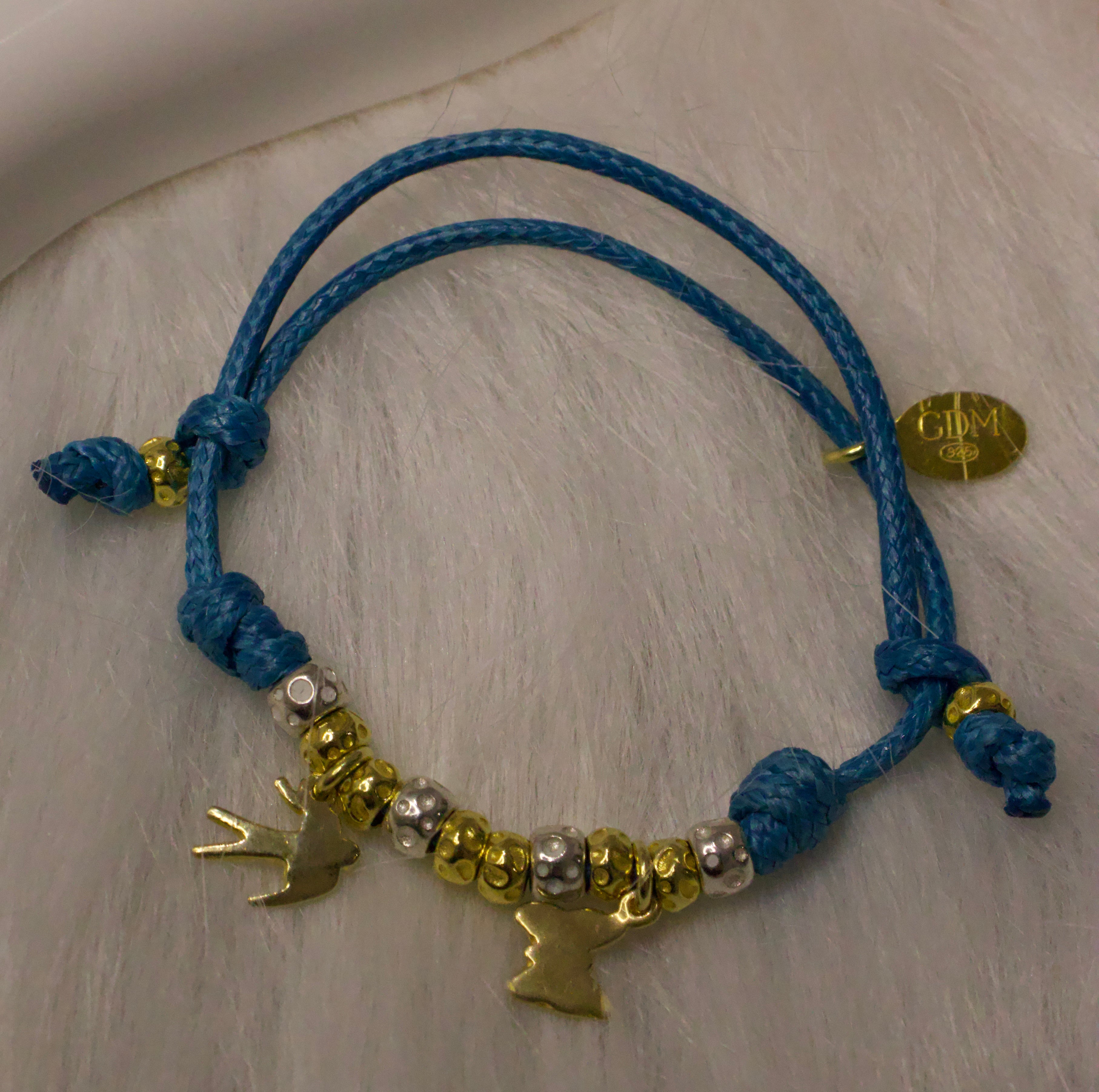 CREA IL TUO CORDONCINO - GRANELLI E CHARM ORO